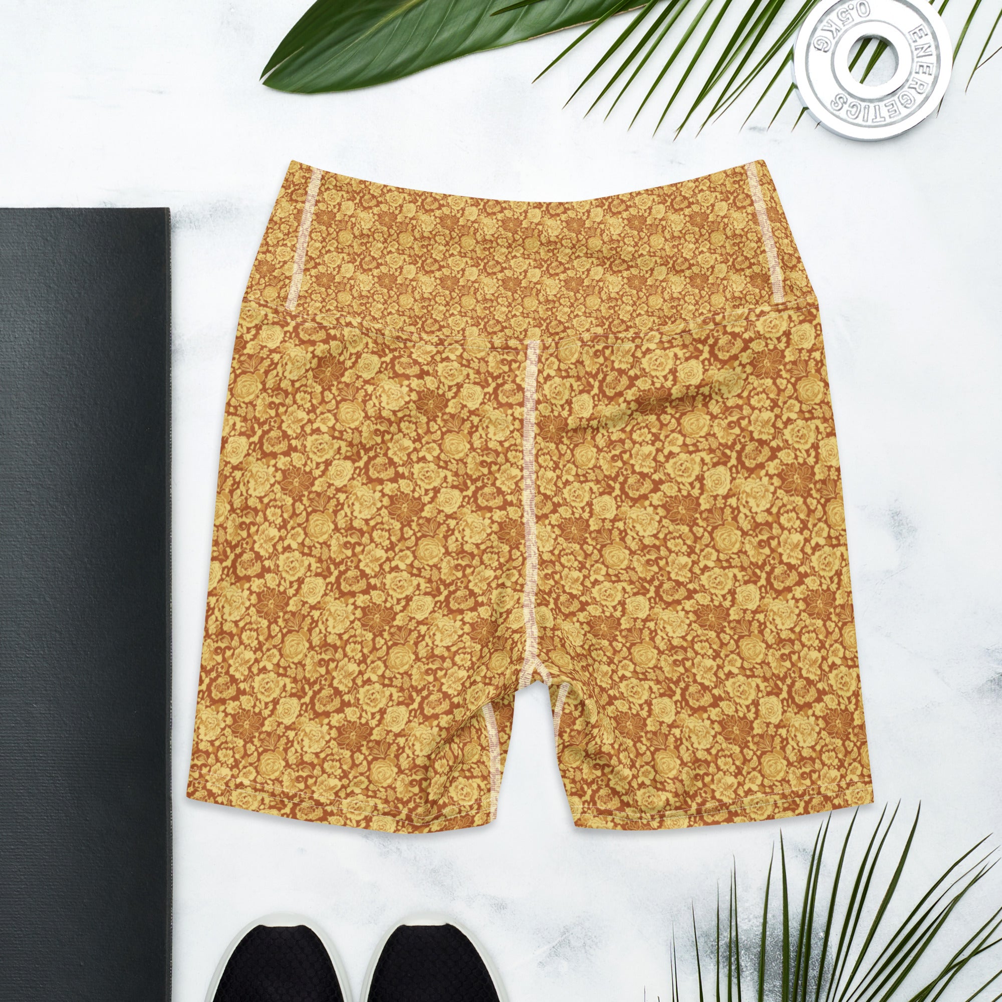 Vintage Magazine Fashion Yoga Shorts | GearBunch