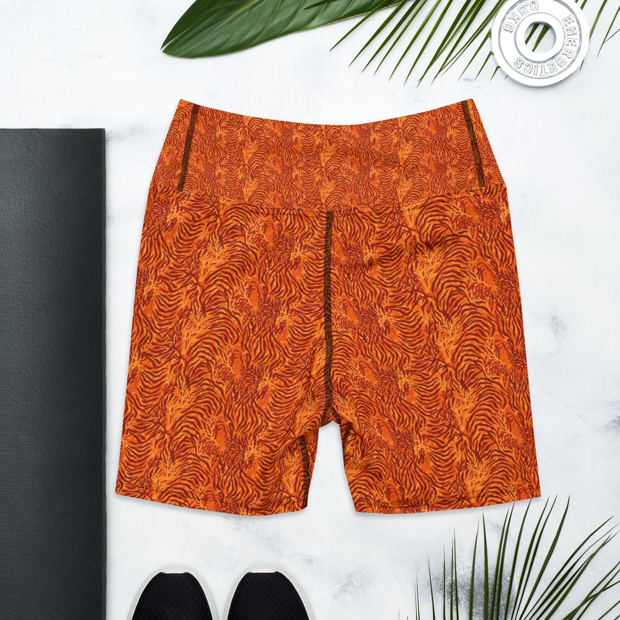 Tiger Bengal Cora Yoga Shorts | GearBunch