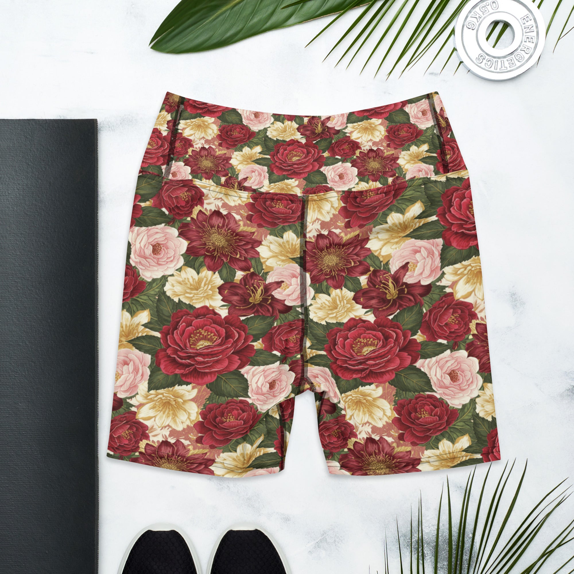 Proverbs 31 Floral Yoga Shorts | GearBunch
