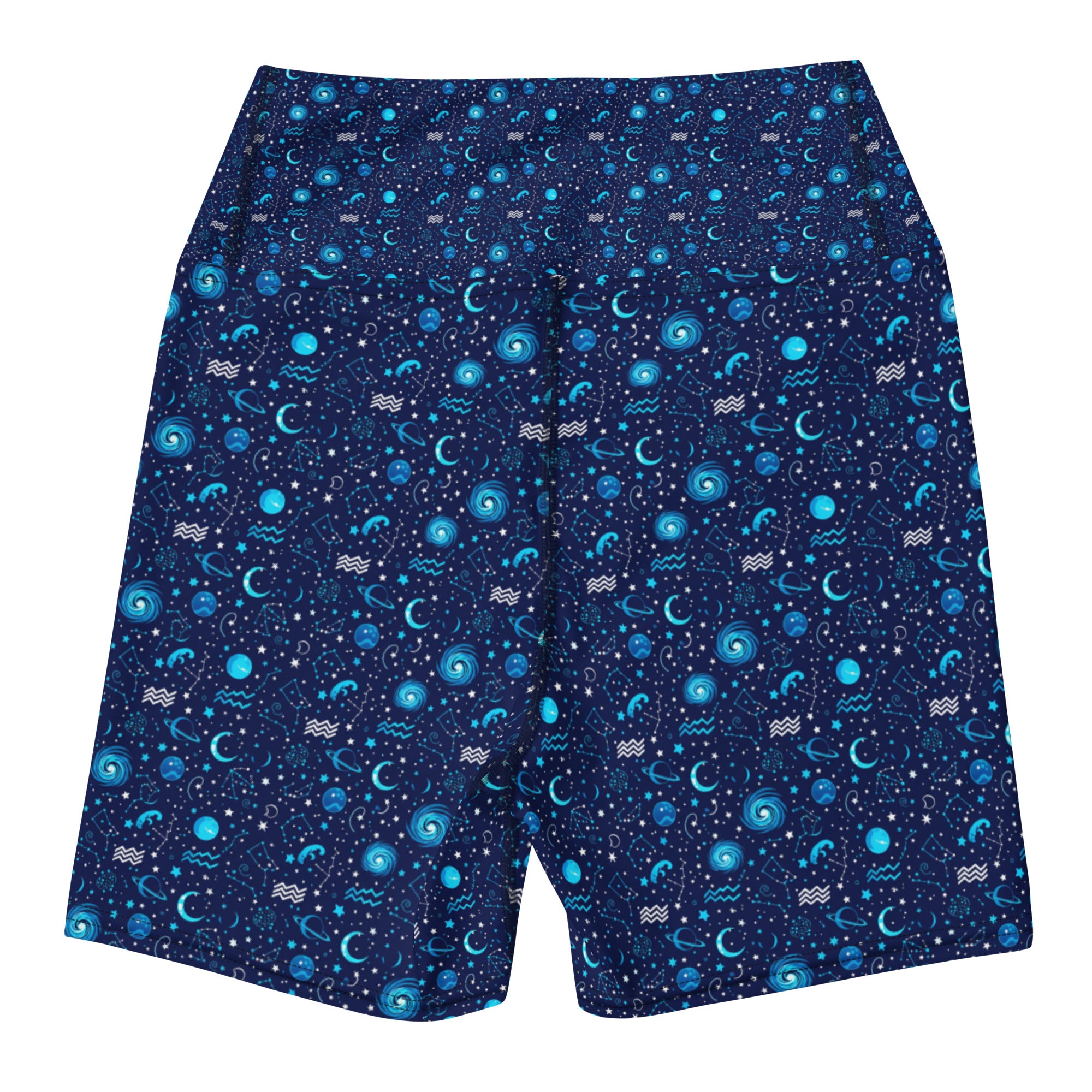 Aquarius Celestial Yoga Shorts | GearBunch