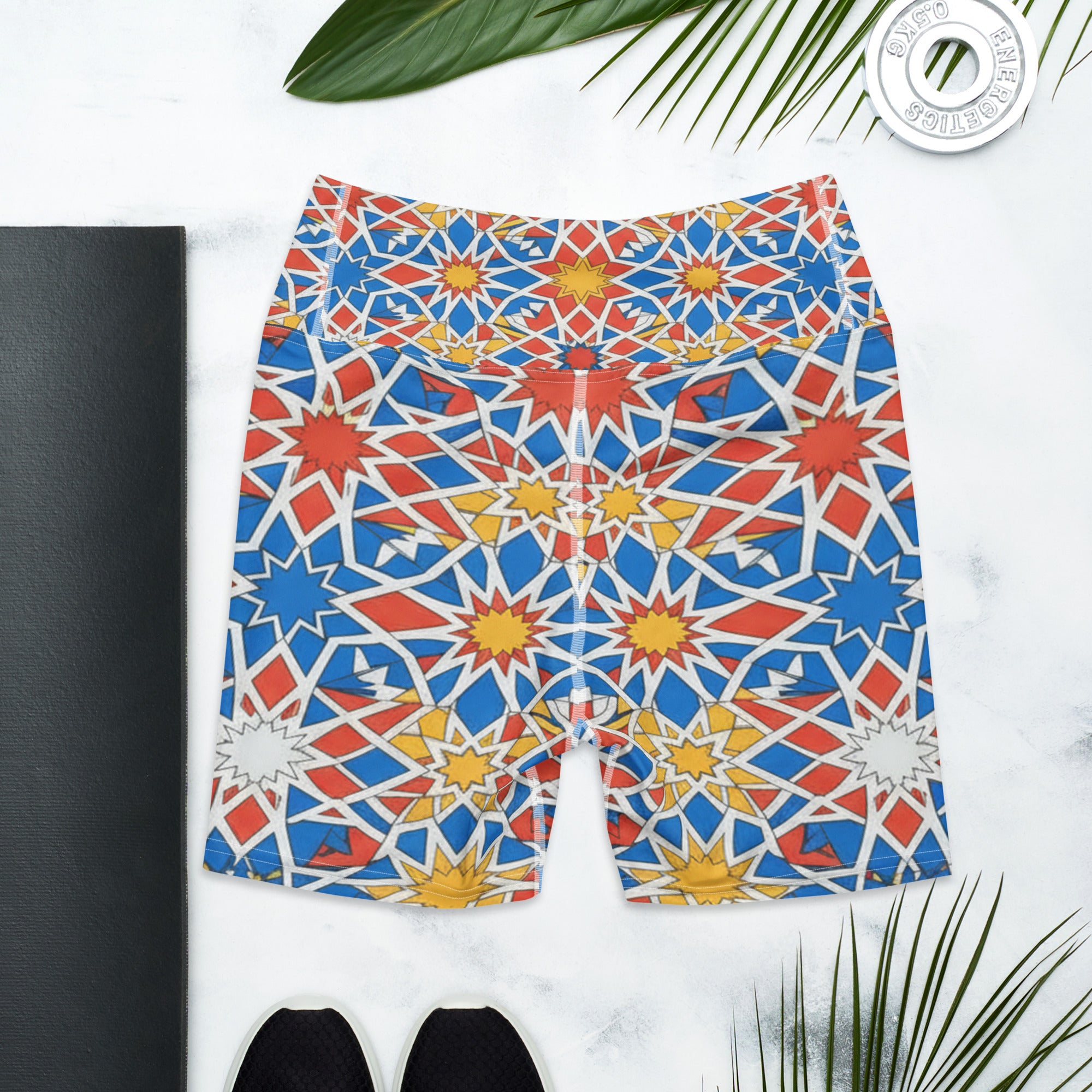 Zellige Marrakech Yoga Shorts | GearBunch