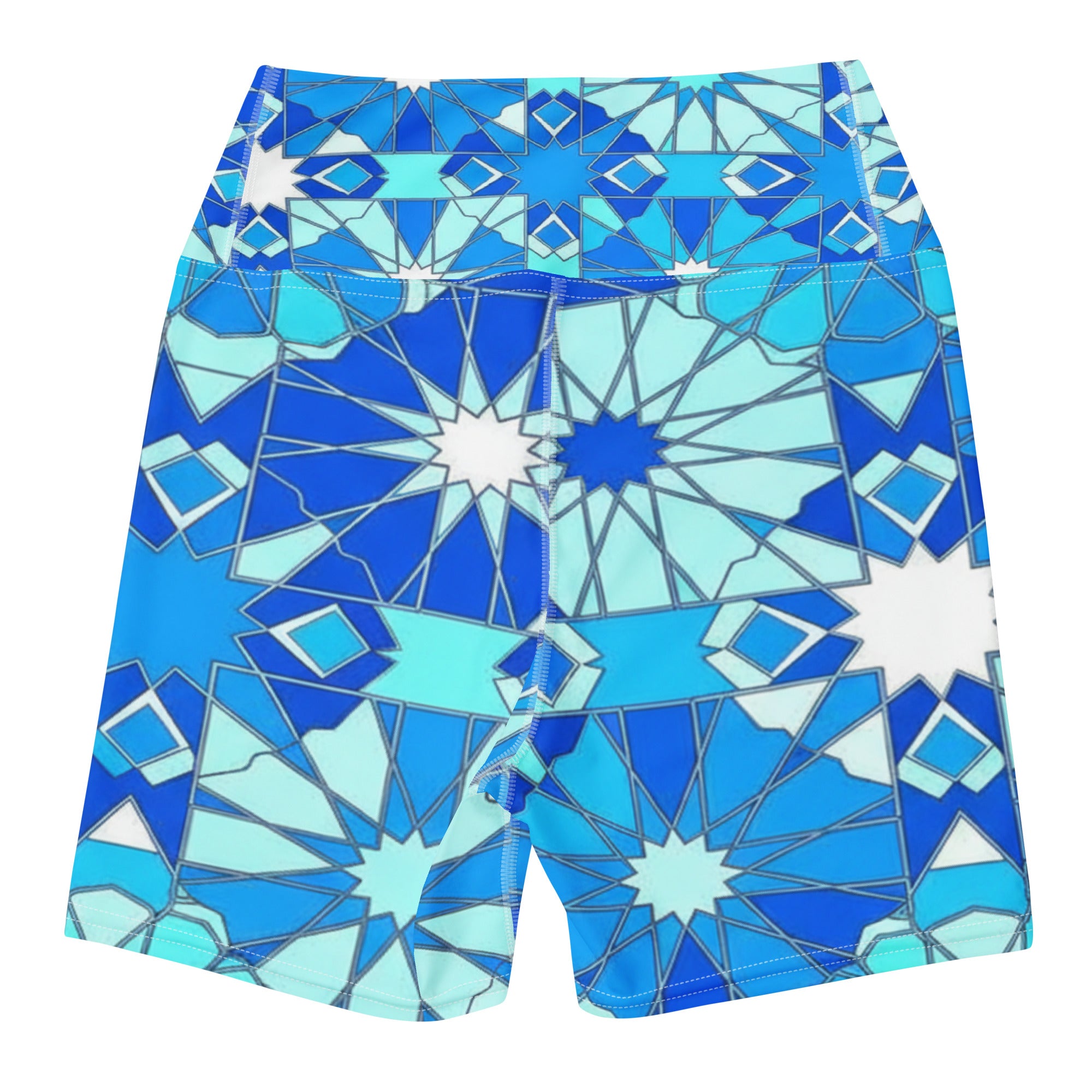 Zellige Arctic Yoga Shorts | GearBunch