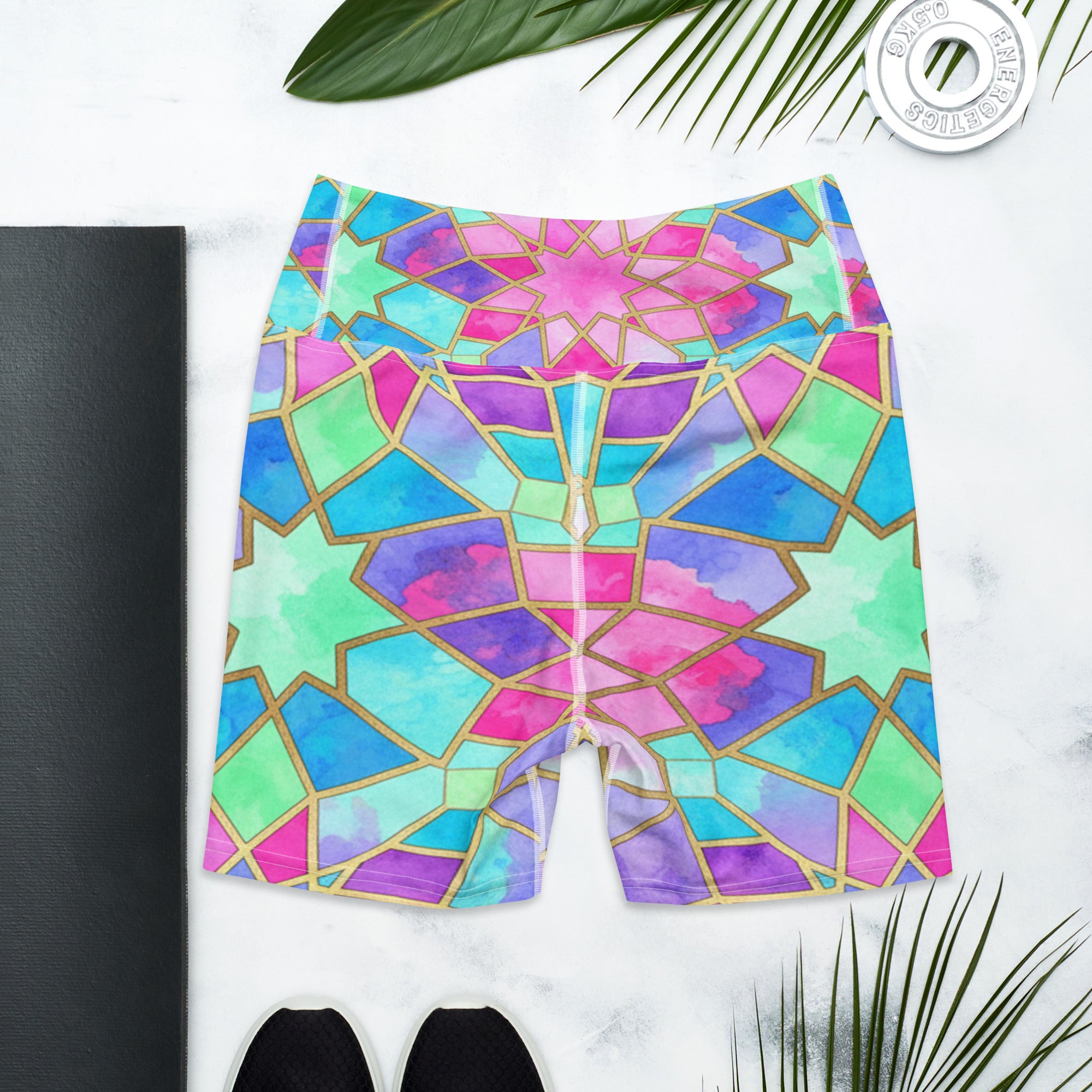 Violet Dream Yoga Shorts | GearBunch