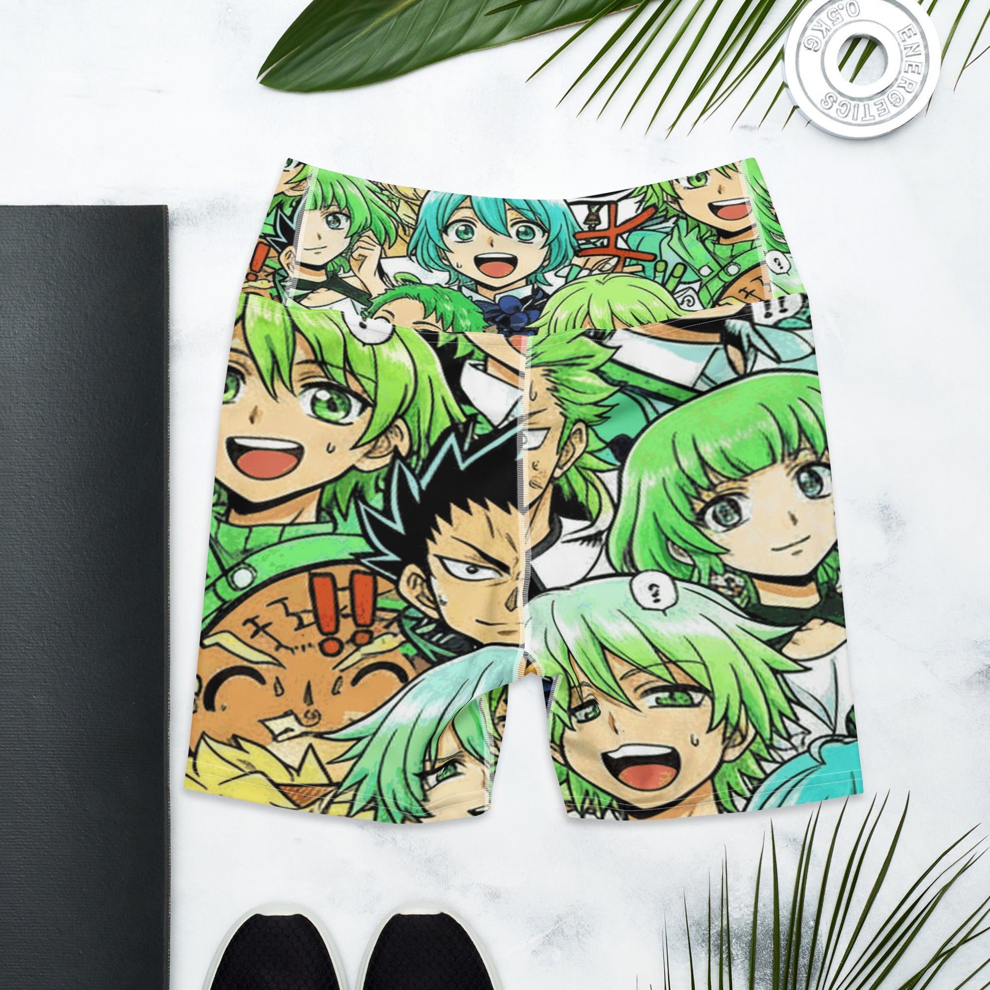 Anime Forest Spirit Yoga Shorts | GearBunch