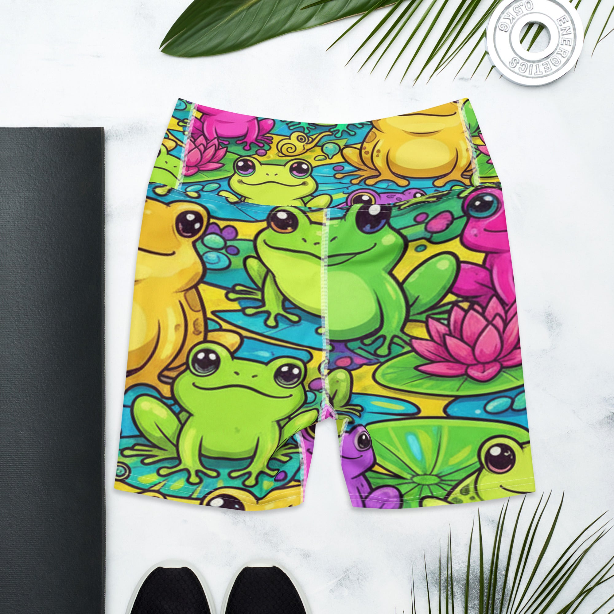 Vibrant Frog Pond Yoga Shorts | GearBunch