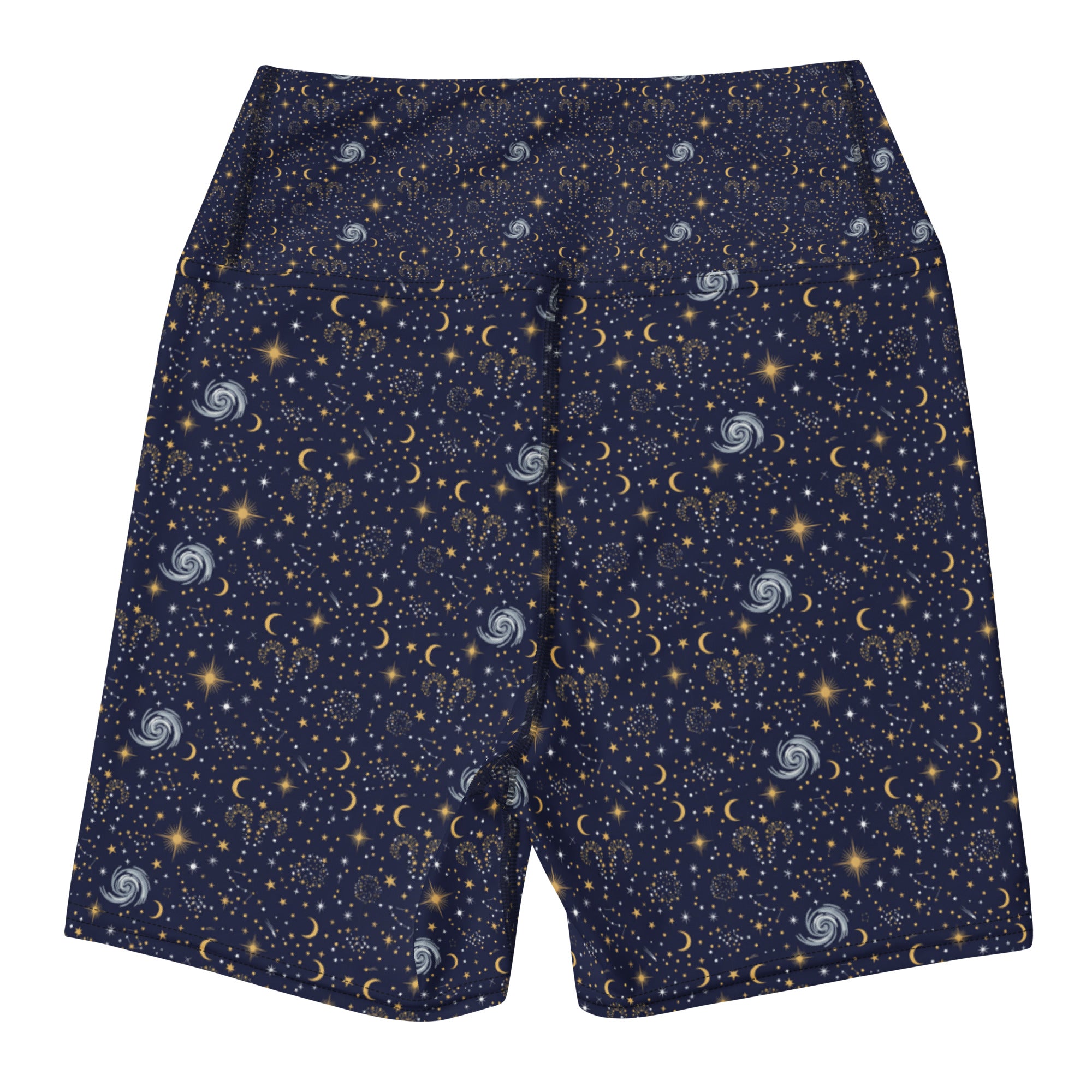 Aries Celestial Yoga Shorts | GearBunch