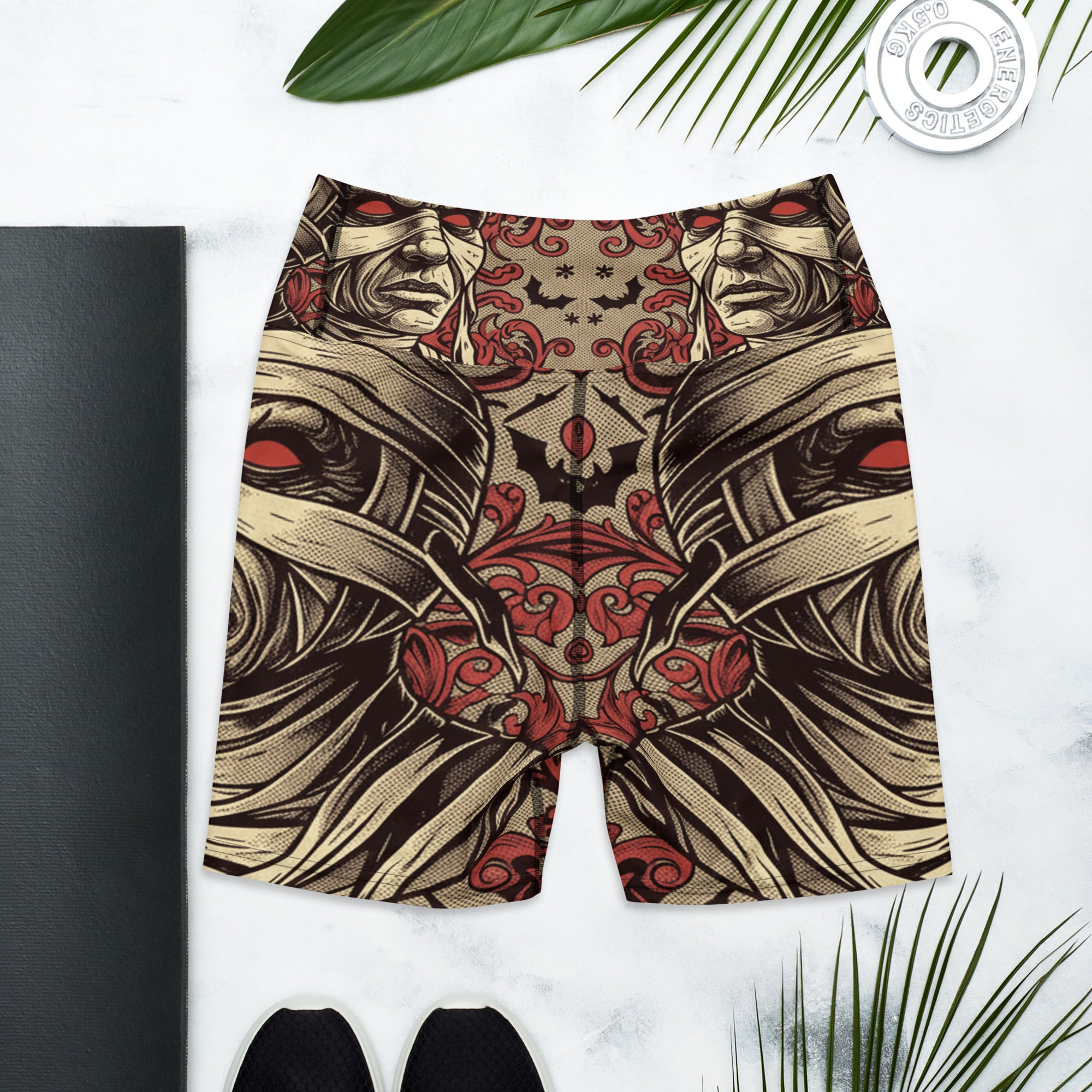 Universal Monsters Retro Yoga Shorts | GearBunch