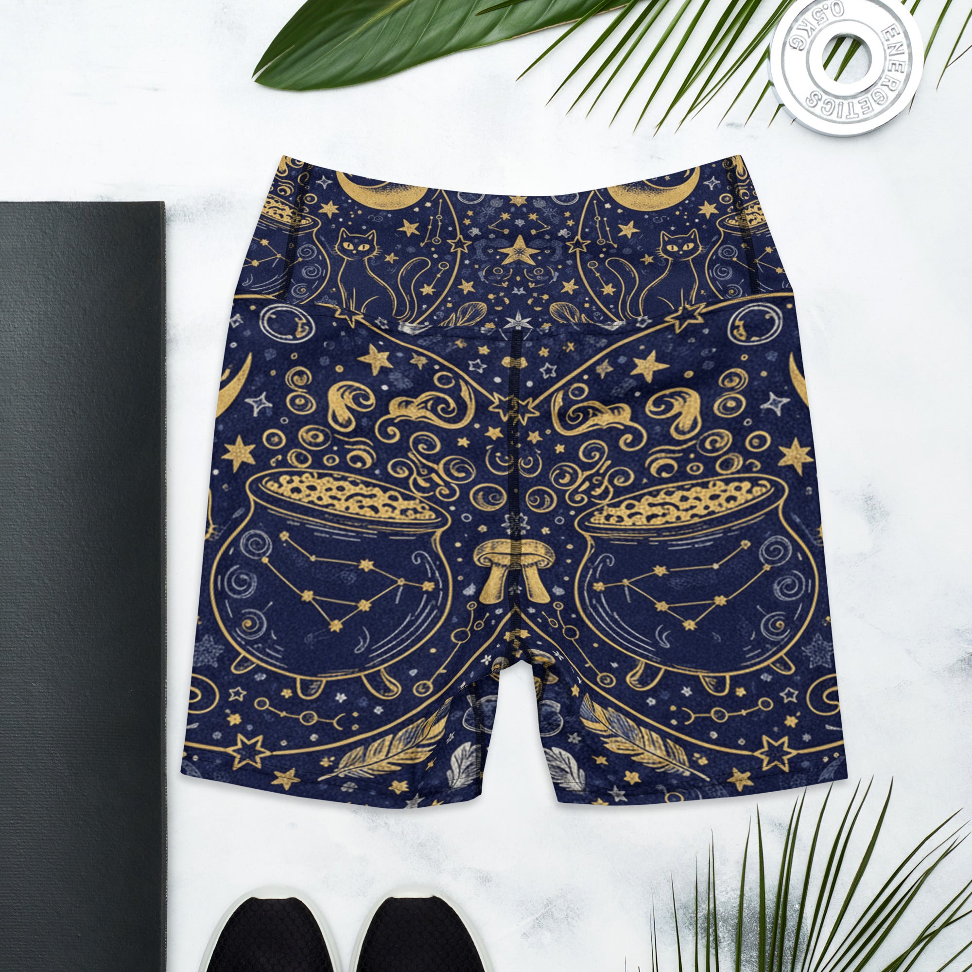 Witching Hour Constellation Yoga Shorts | GearBunch