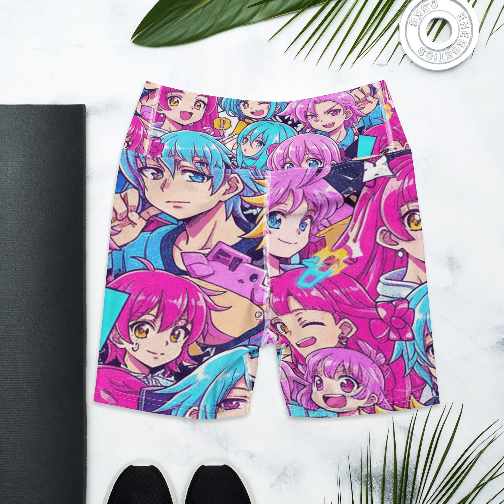 Anime Magical Girl Yoga Shorts | GearBunch