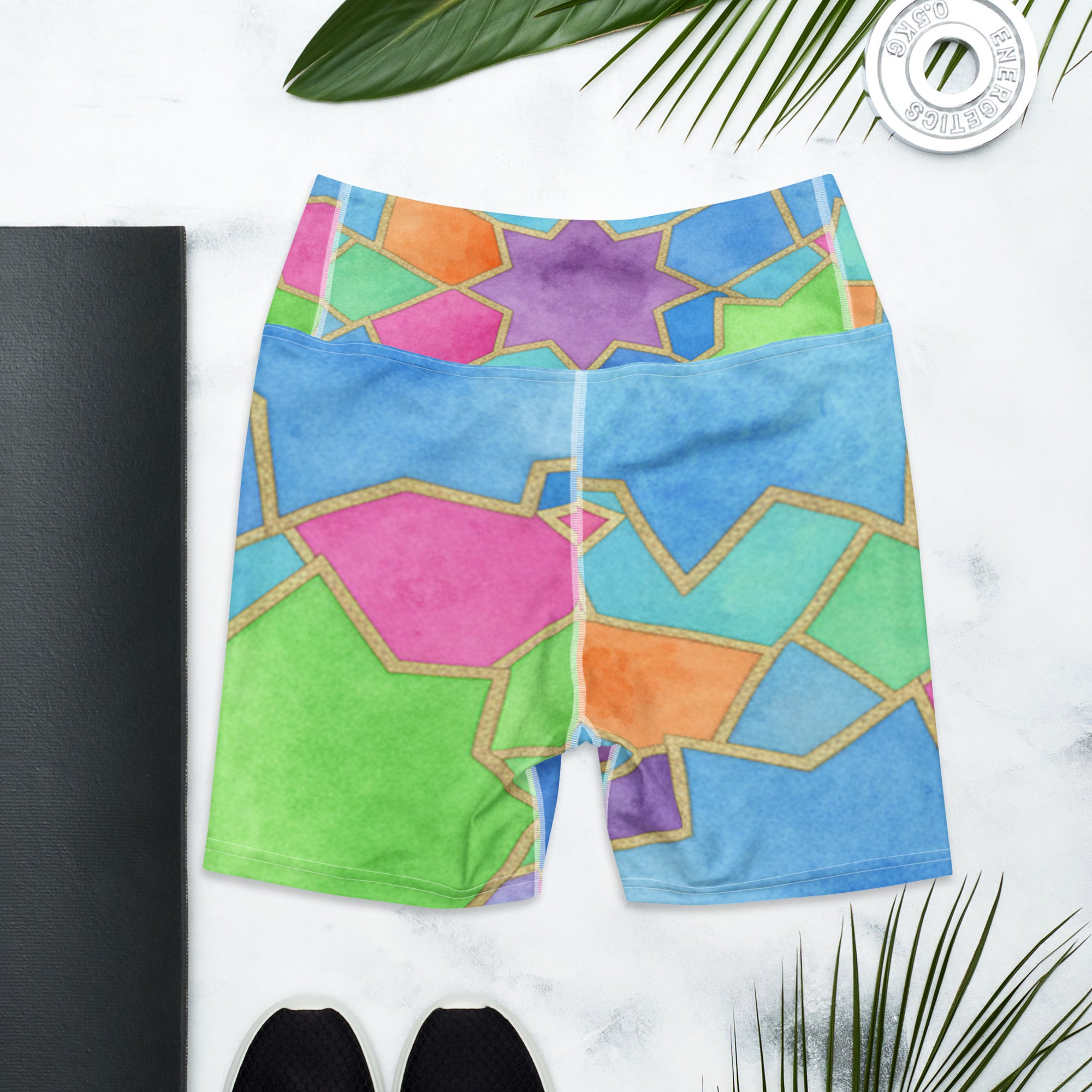 Arabic Festival Yoga Shorts | GearBunch