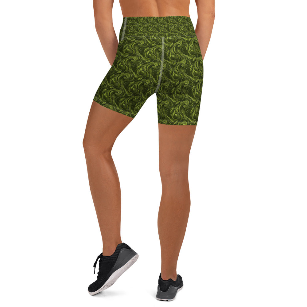 Yoga Shorts back view | GearBunch