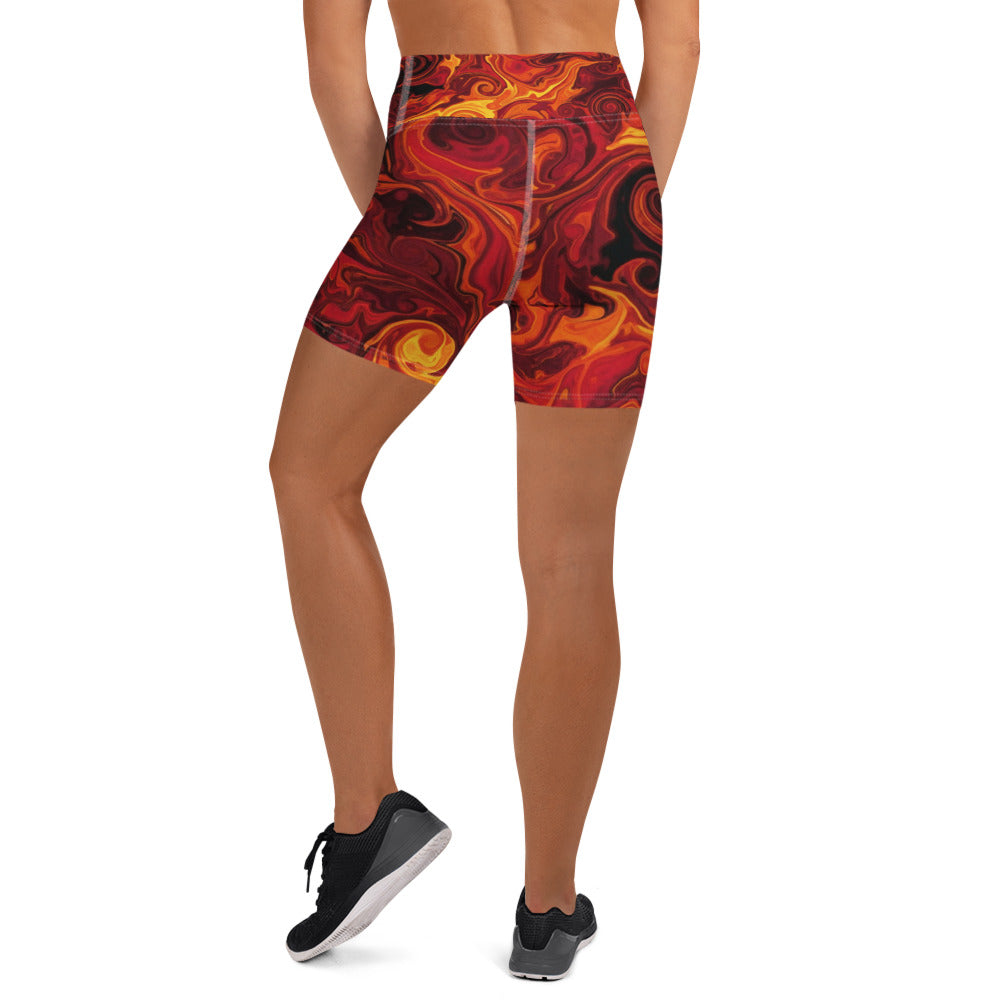 Yoga Shorts back view | GearBunch