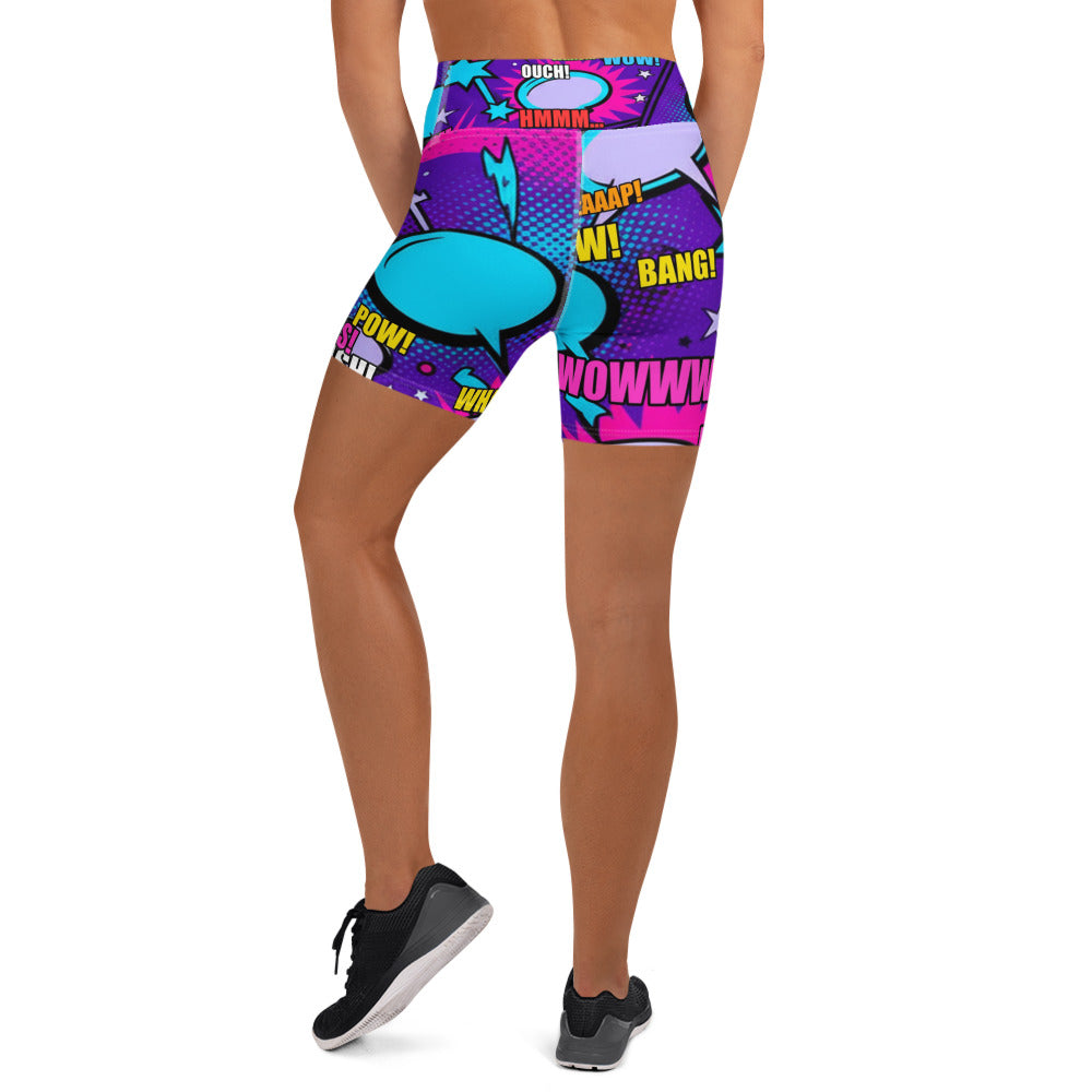 Yoga Shorts back view | GearBunch