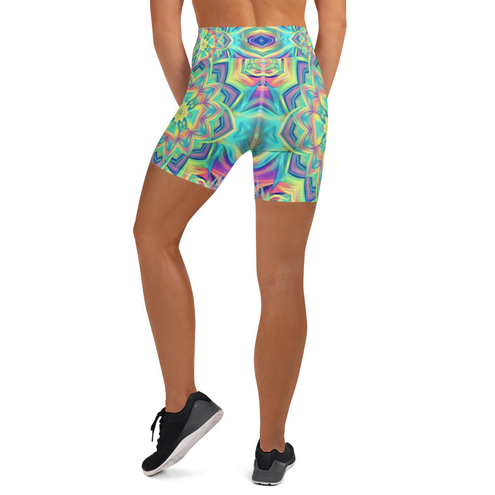 Yoga Shorts back view | GearBunch