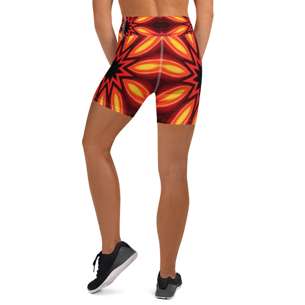Yoga Shorts back view | GearBunch