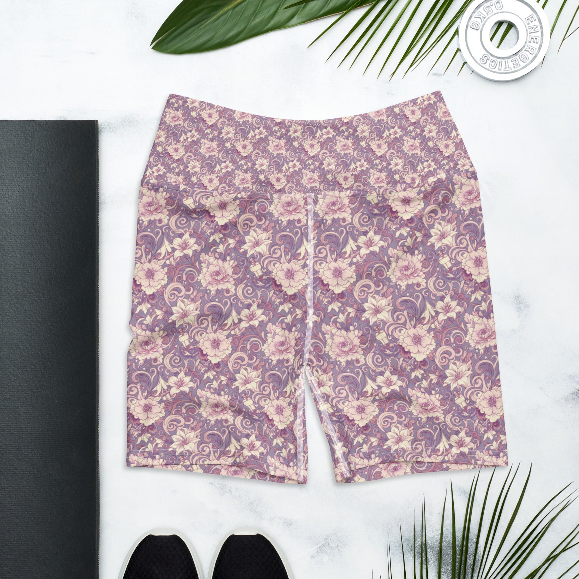 Vintage Fashion Cover Yoga Shorts | GearBunch