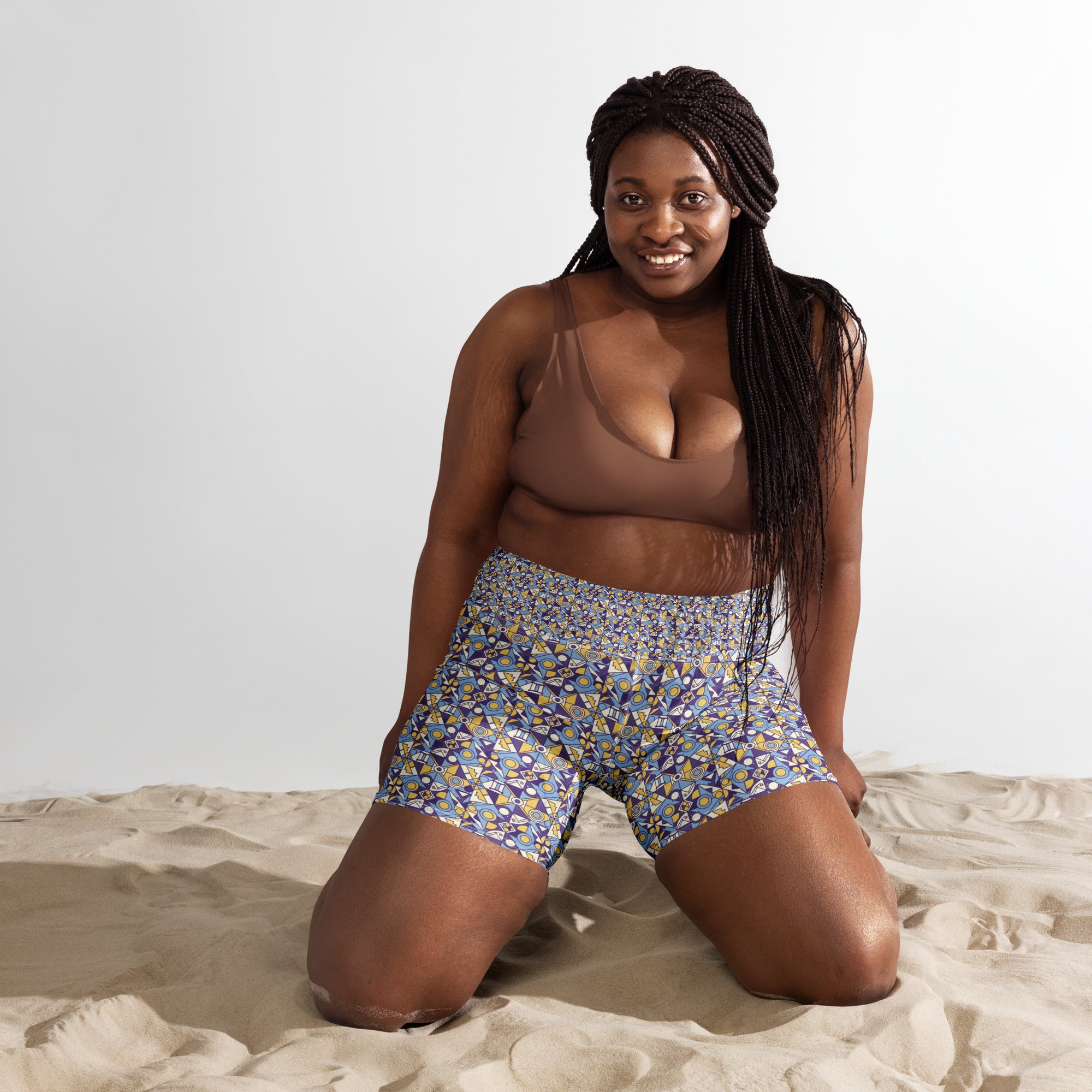 Gemini Duality Yoga Shorts | GearBunch