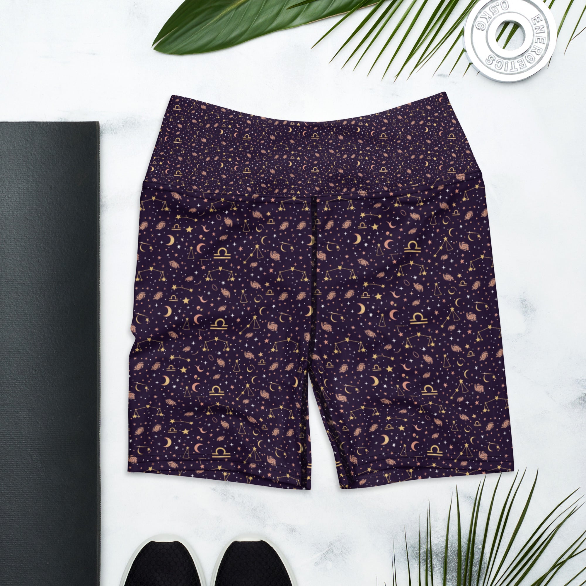 Libra Celestial Yoga Shorts | GearBunch