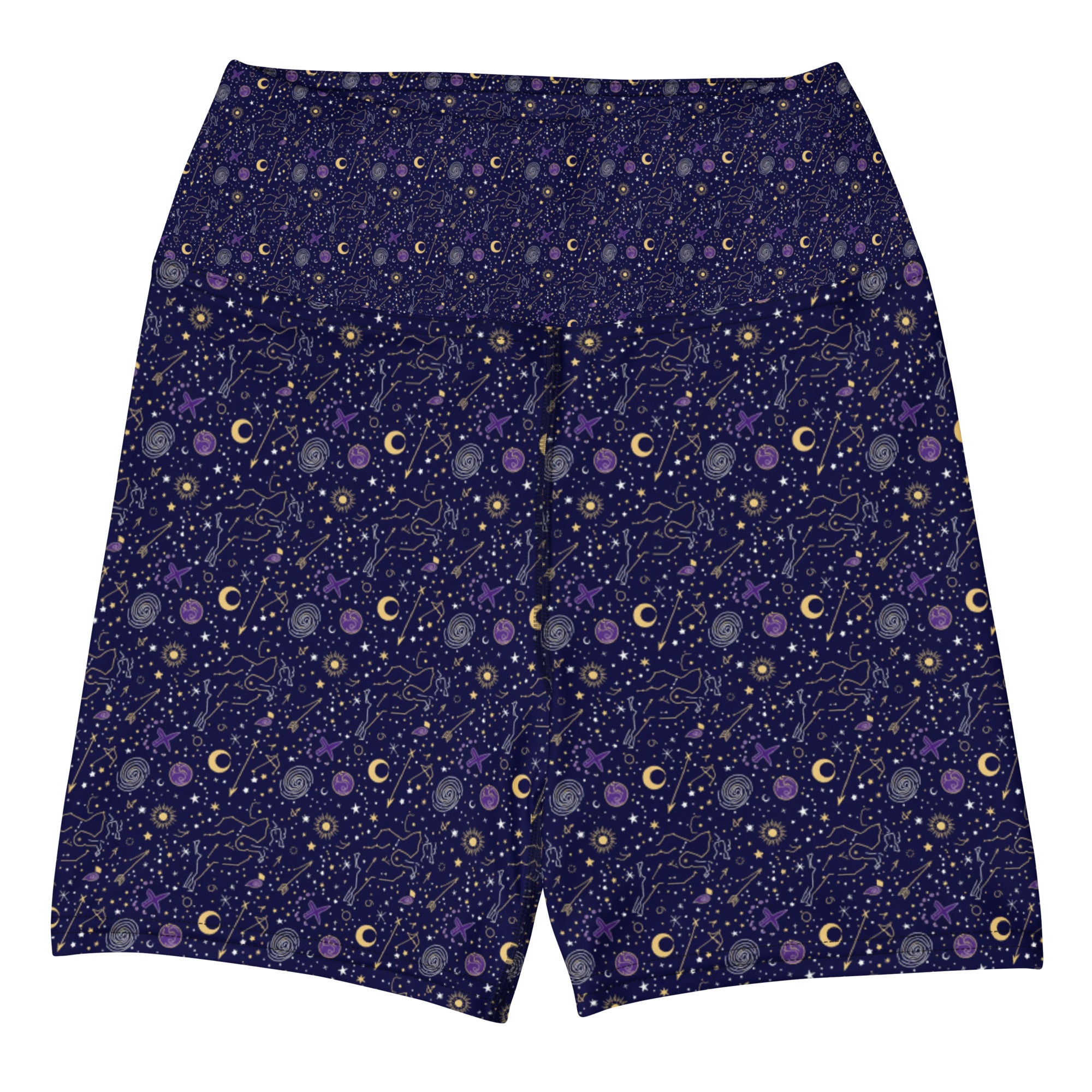 Sagittarius Celestial Yoga Shorts | GearBunch