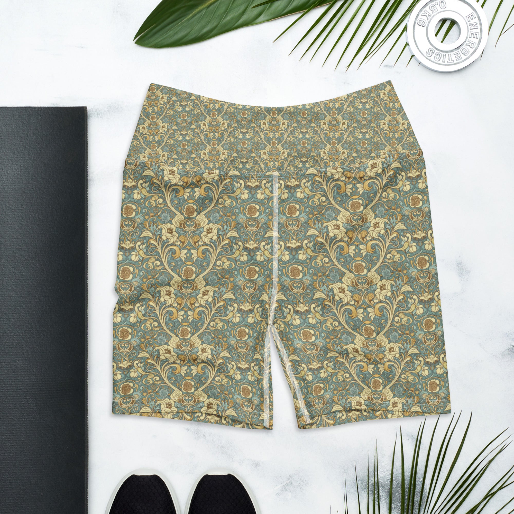Art Nouveau Fairytale Yoga Shorts | GearBunch