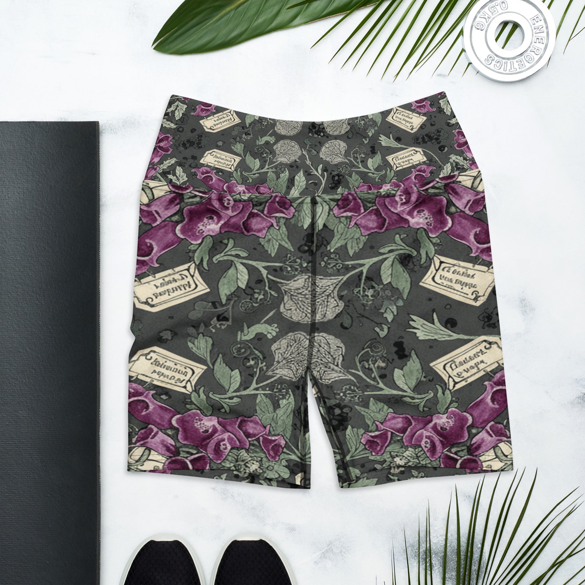 Hemlock and Foxglove Yoga Shorts | GearBunch