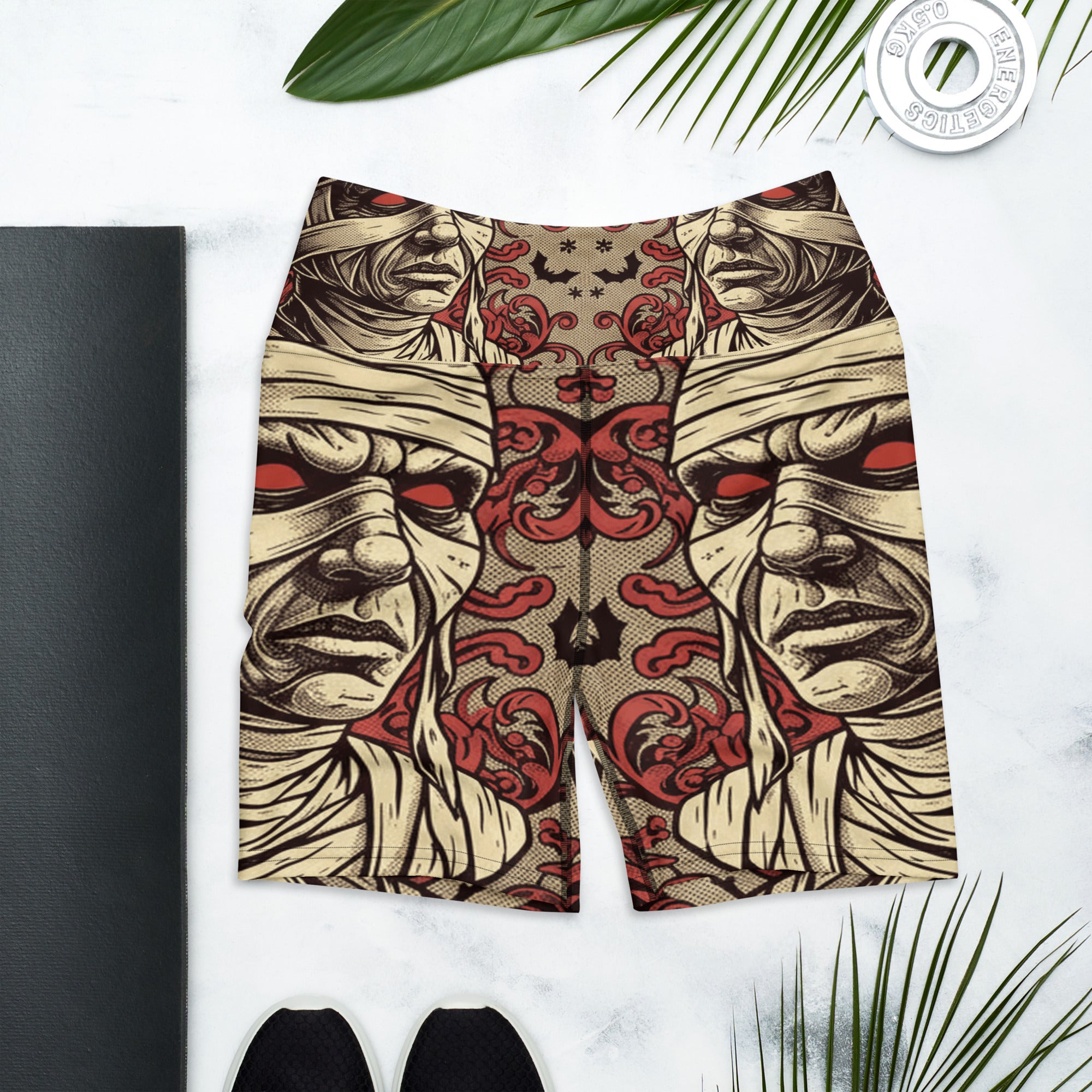 Universal Monsters Retro Yoga Shorts | GearBunch