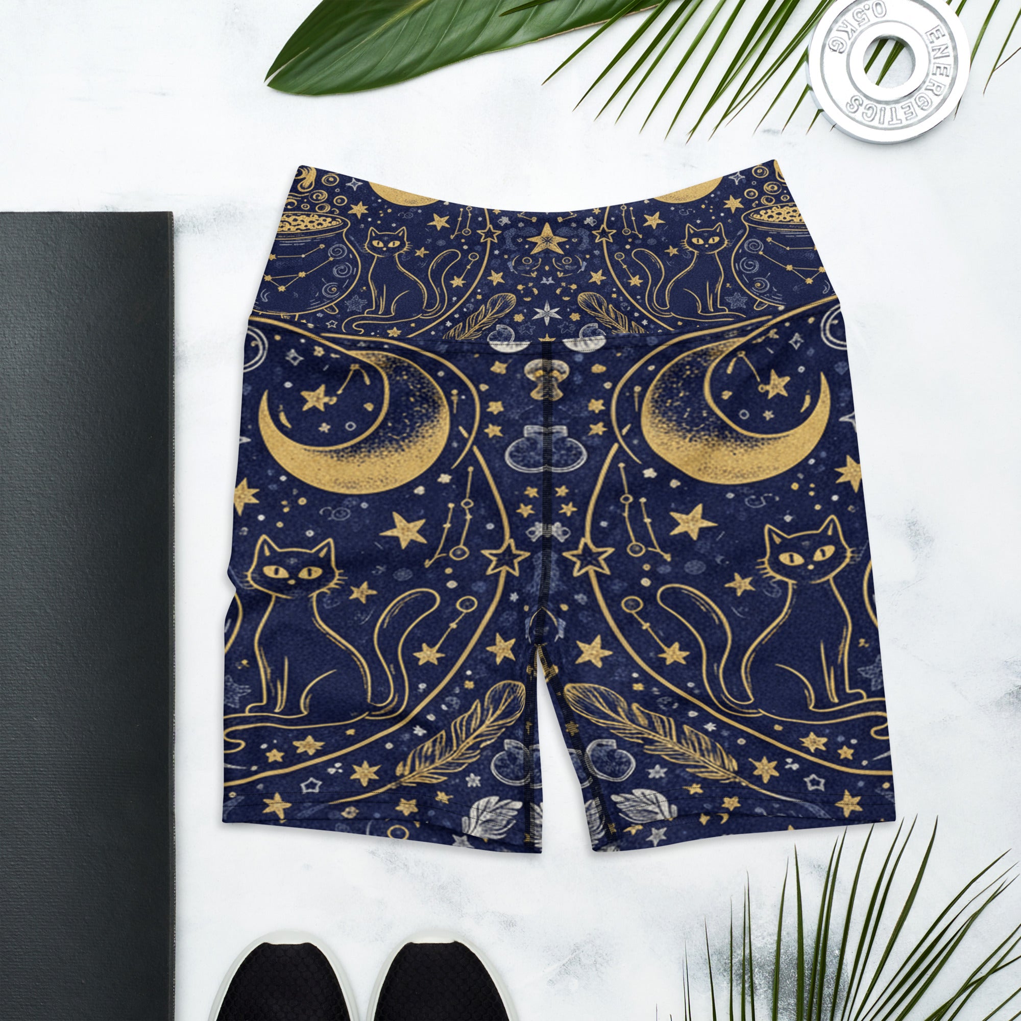 Witching Hour Constellation Yoga Shorts | GearBunch