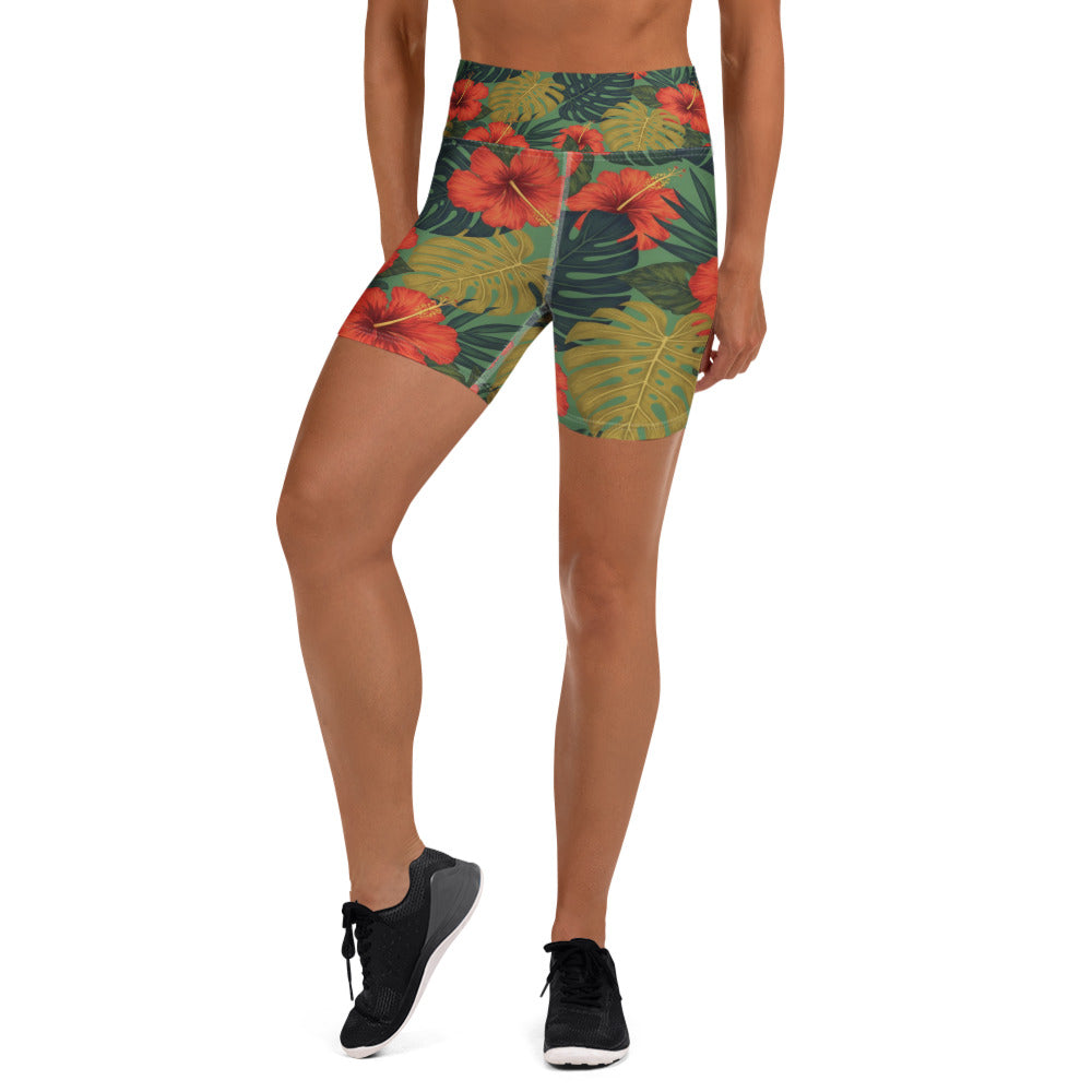 Yoga Shorts front view | GearBunch