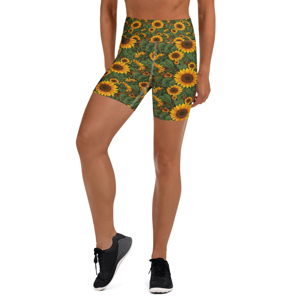Yoga Shorts front view | GearBunch