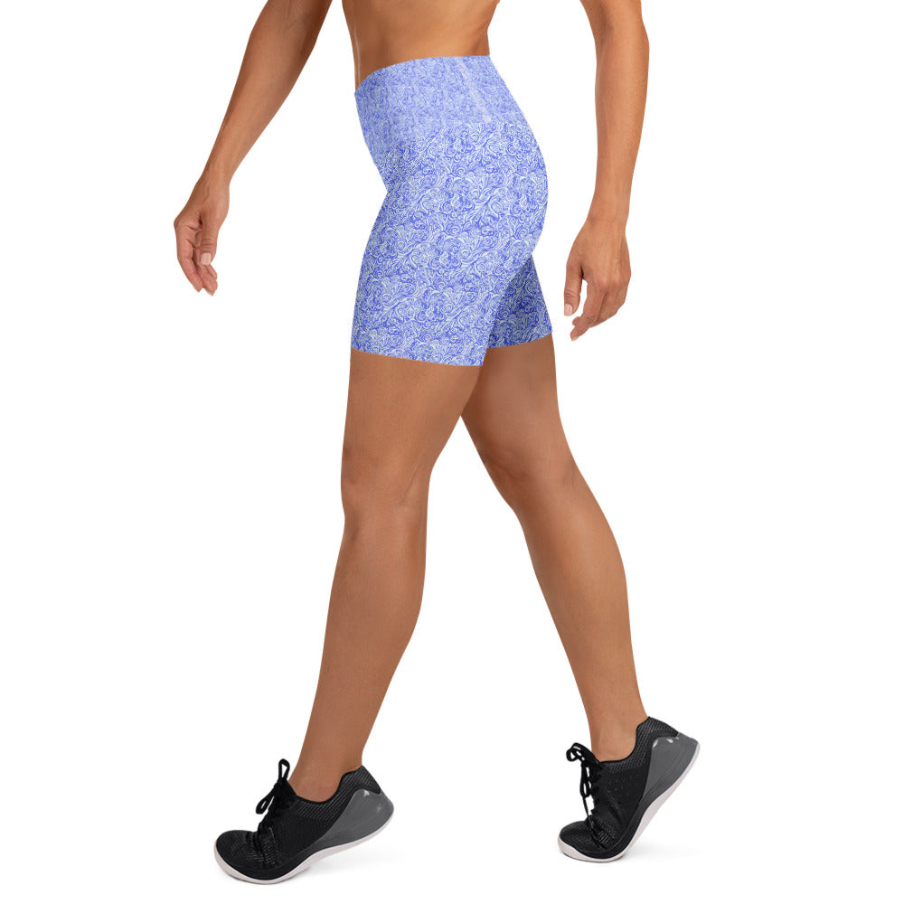 Kay Nielsen Fairytale Yoga Shorts | GearBunch
