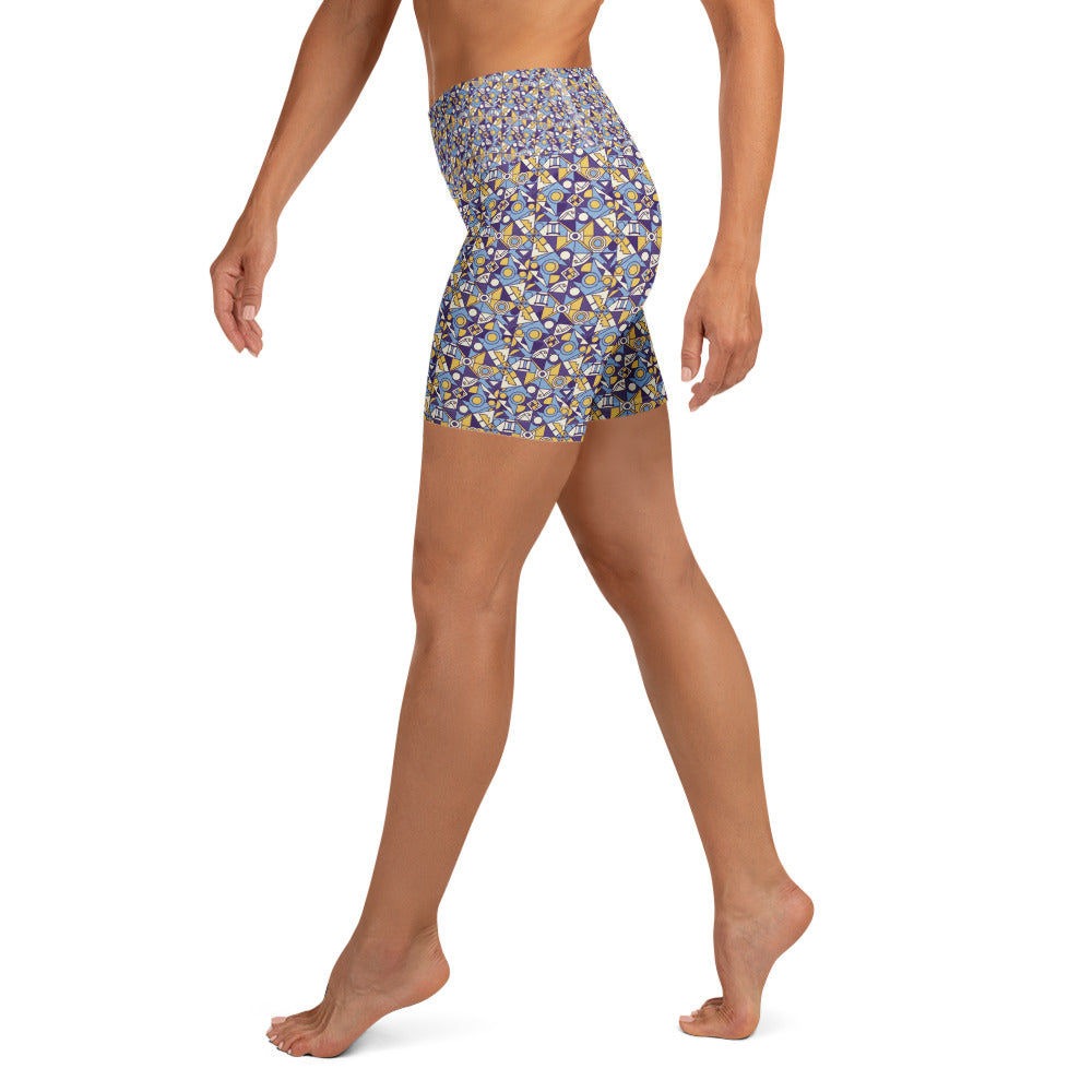 Gemini Duality Yoga Shorts | GearBunch