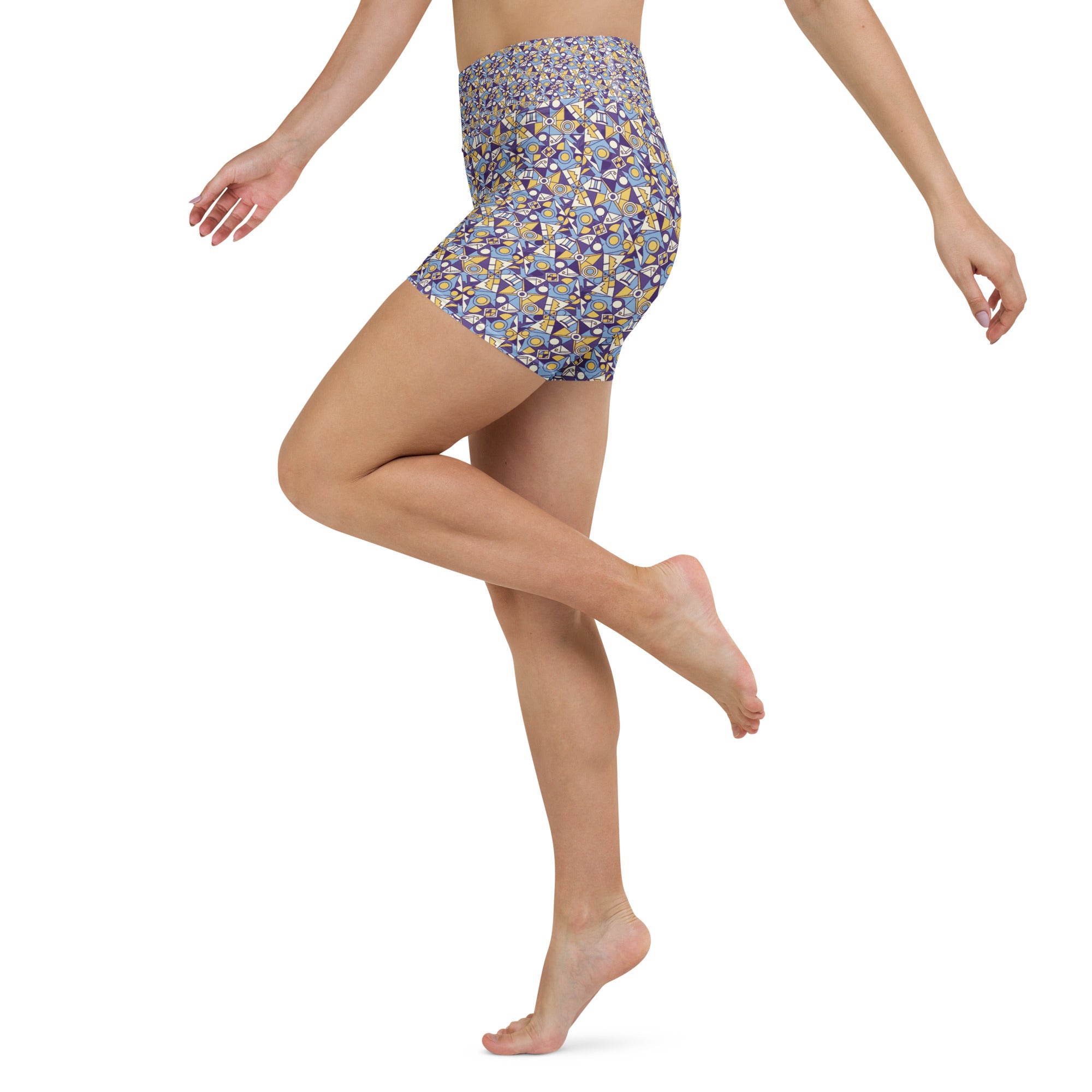 Gemini Duality Yoga Shorts | GearBunch