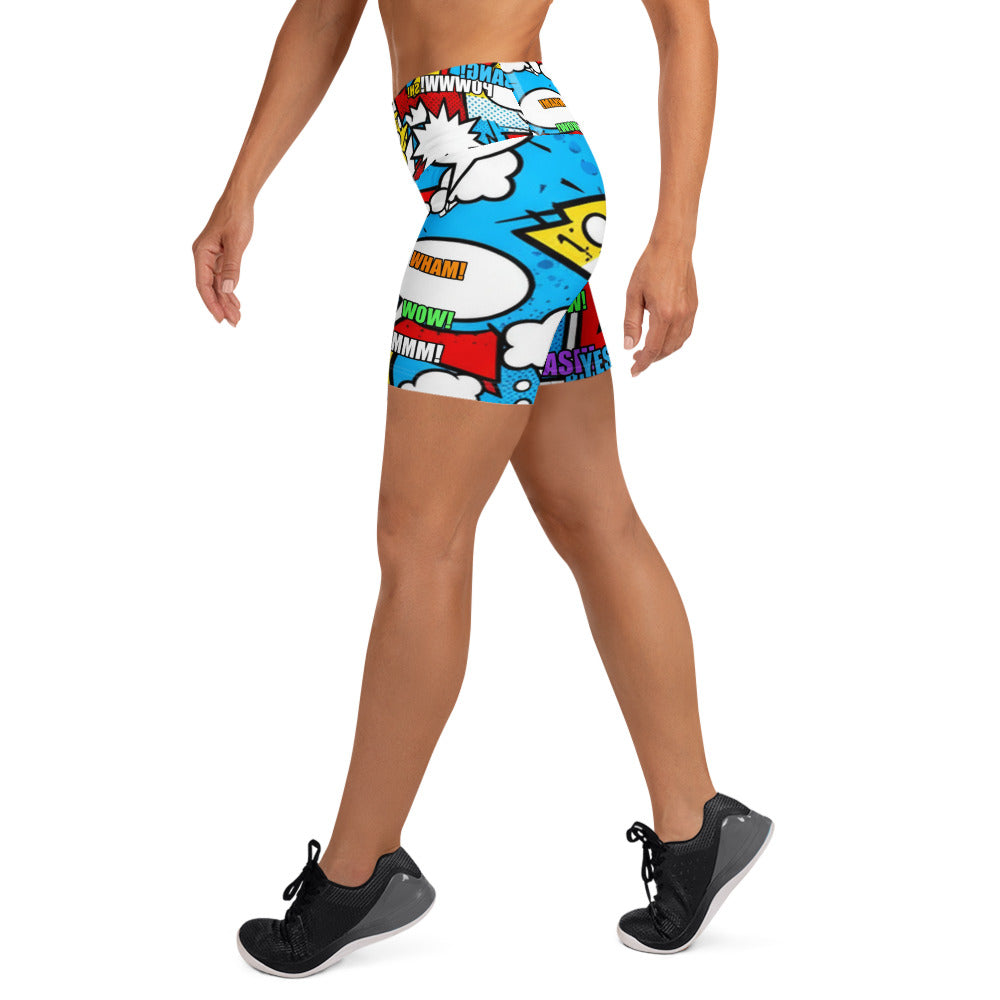 Yoga Shorts left view | GearBunch