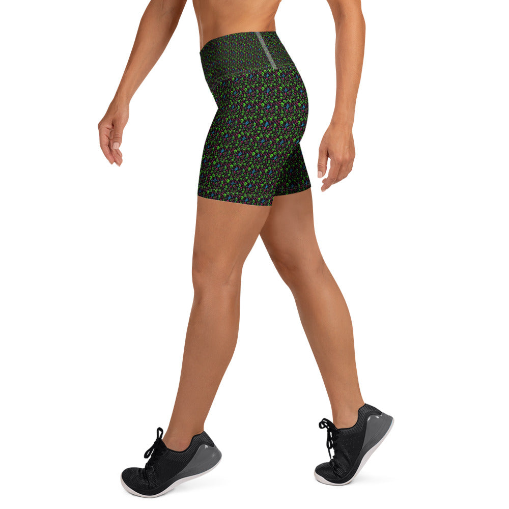 Solid leggings left view | GearBunch