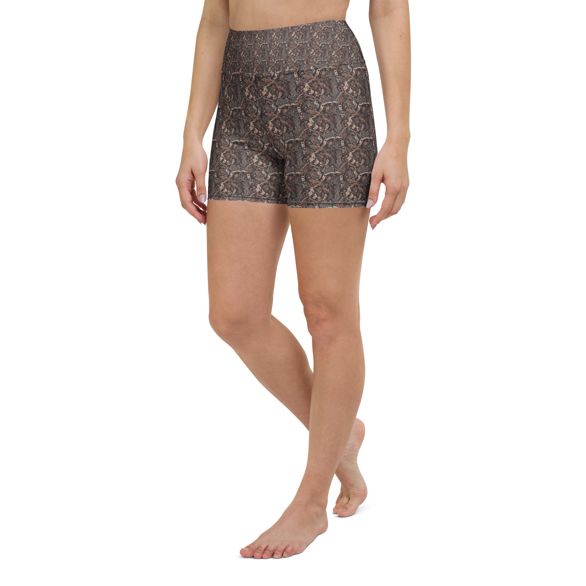 Year of Snake Yoga Shorts | GearBunch