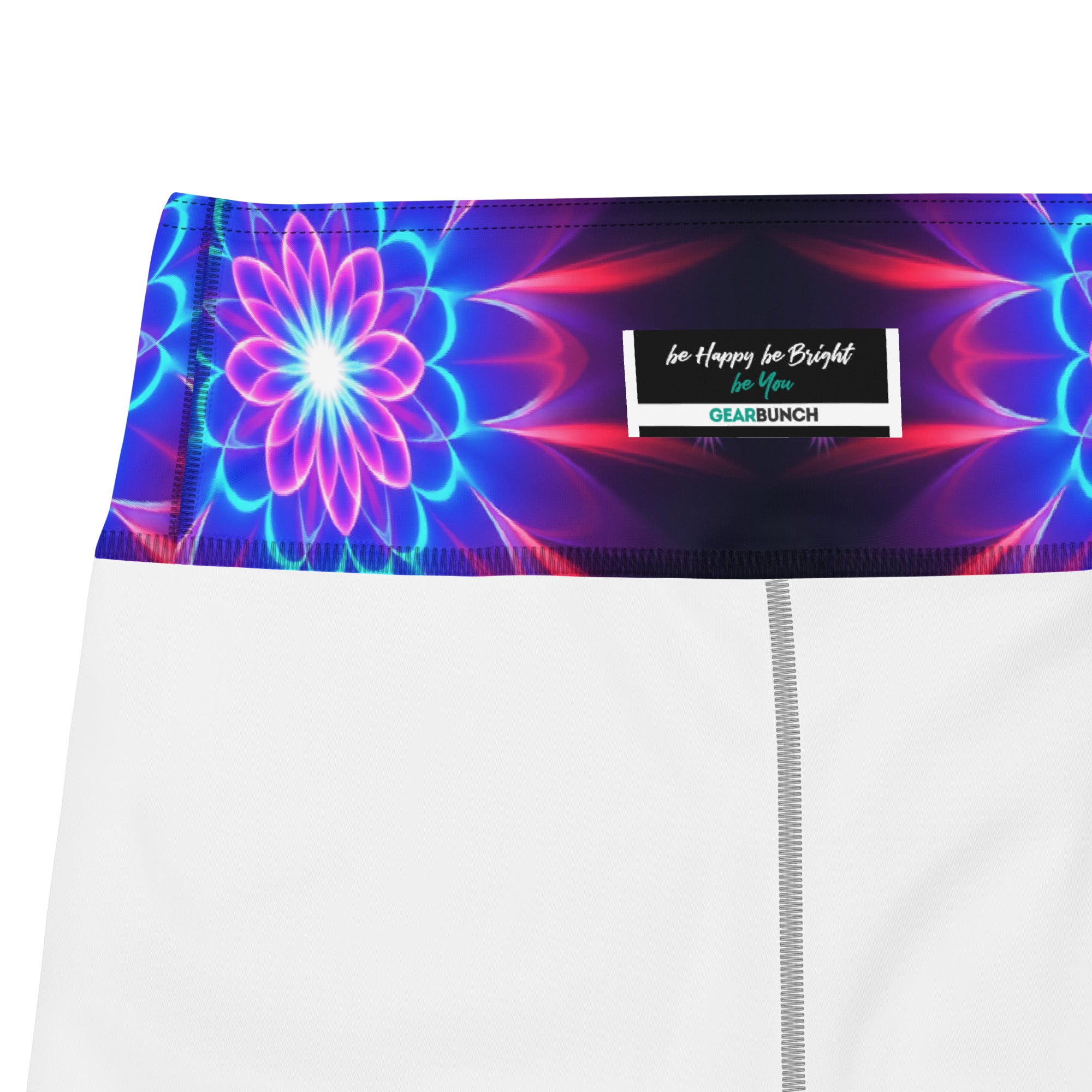 Psychedelic Supernova Yoga Shorts | GearBunch