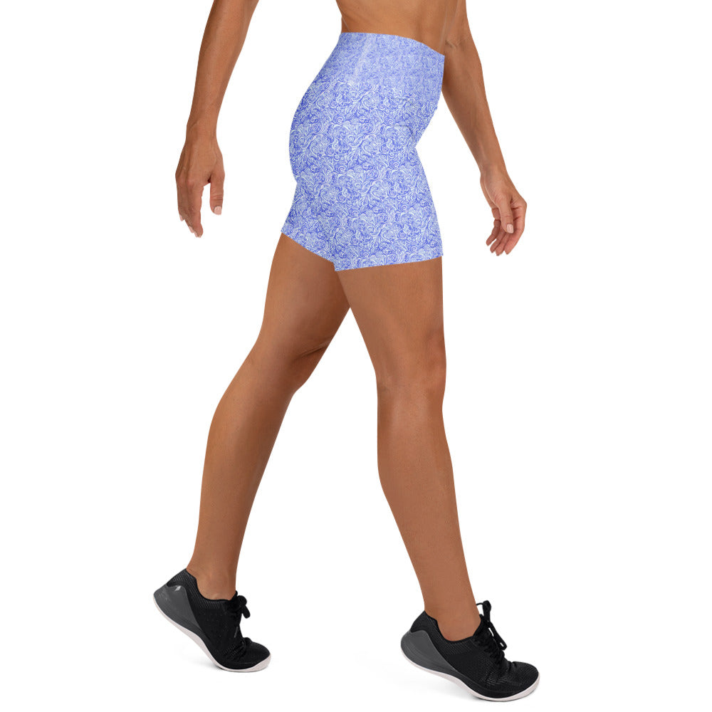 Kay Nielsen Fairytale Yoga Shorts | GearBunch