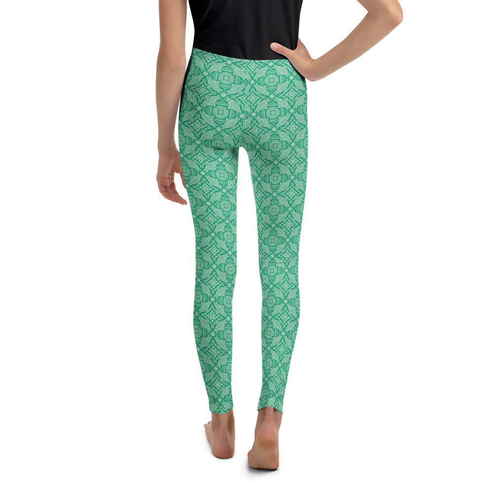 Solid leggings back view | GearBunch