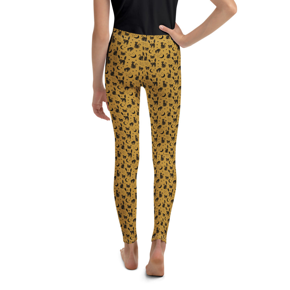Solid leggings back view | GearBunch
