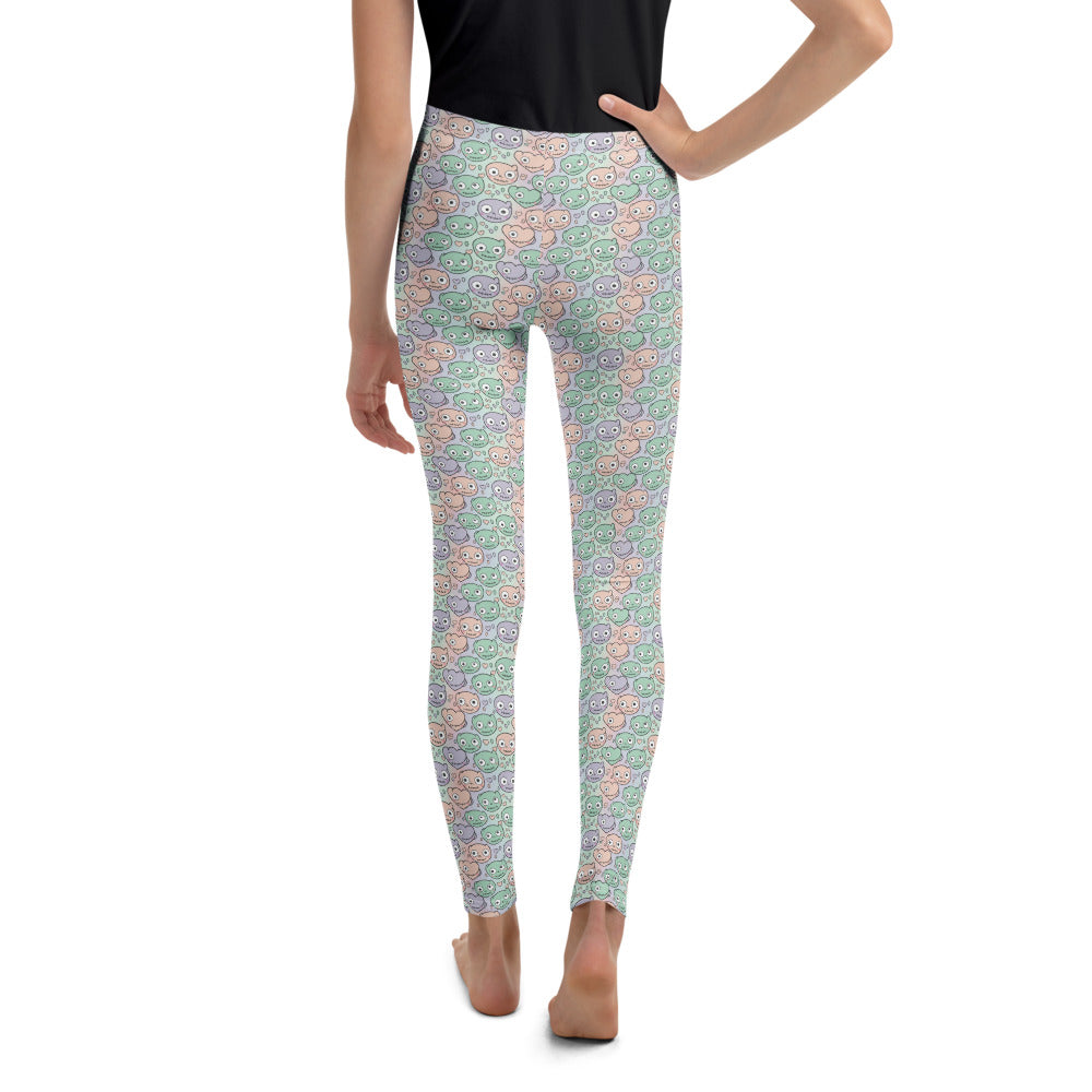 Solid leggings back view | GearBunch