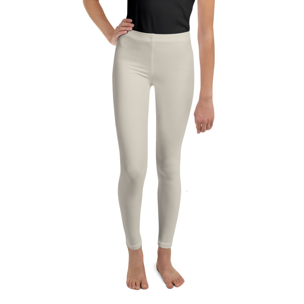 Solid leggings front view | GearBunch