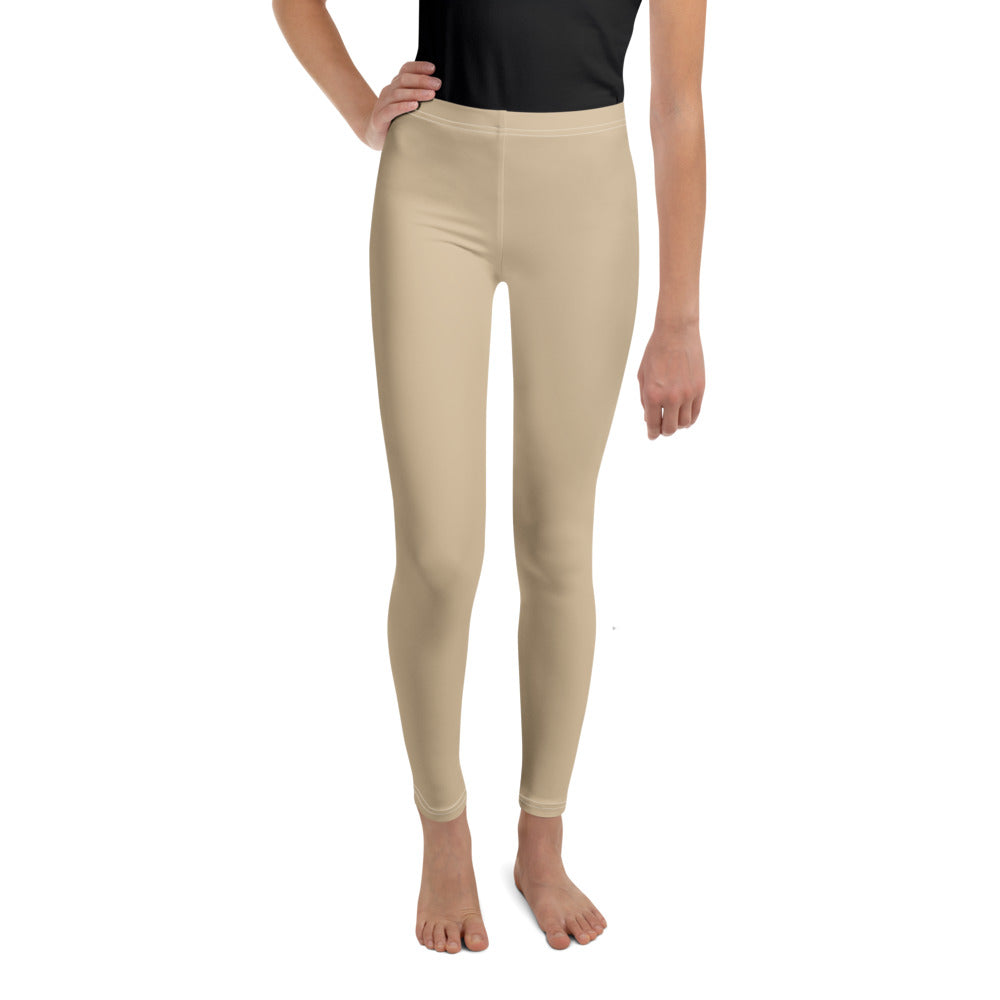 Solid leggings front view | GearBunch