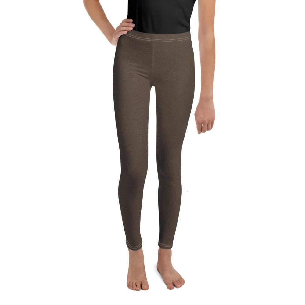 Solid leggings front view | GearBunch