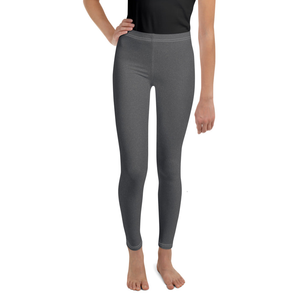 Solid leggings front view | GearBunch