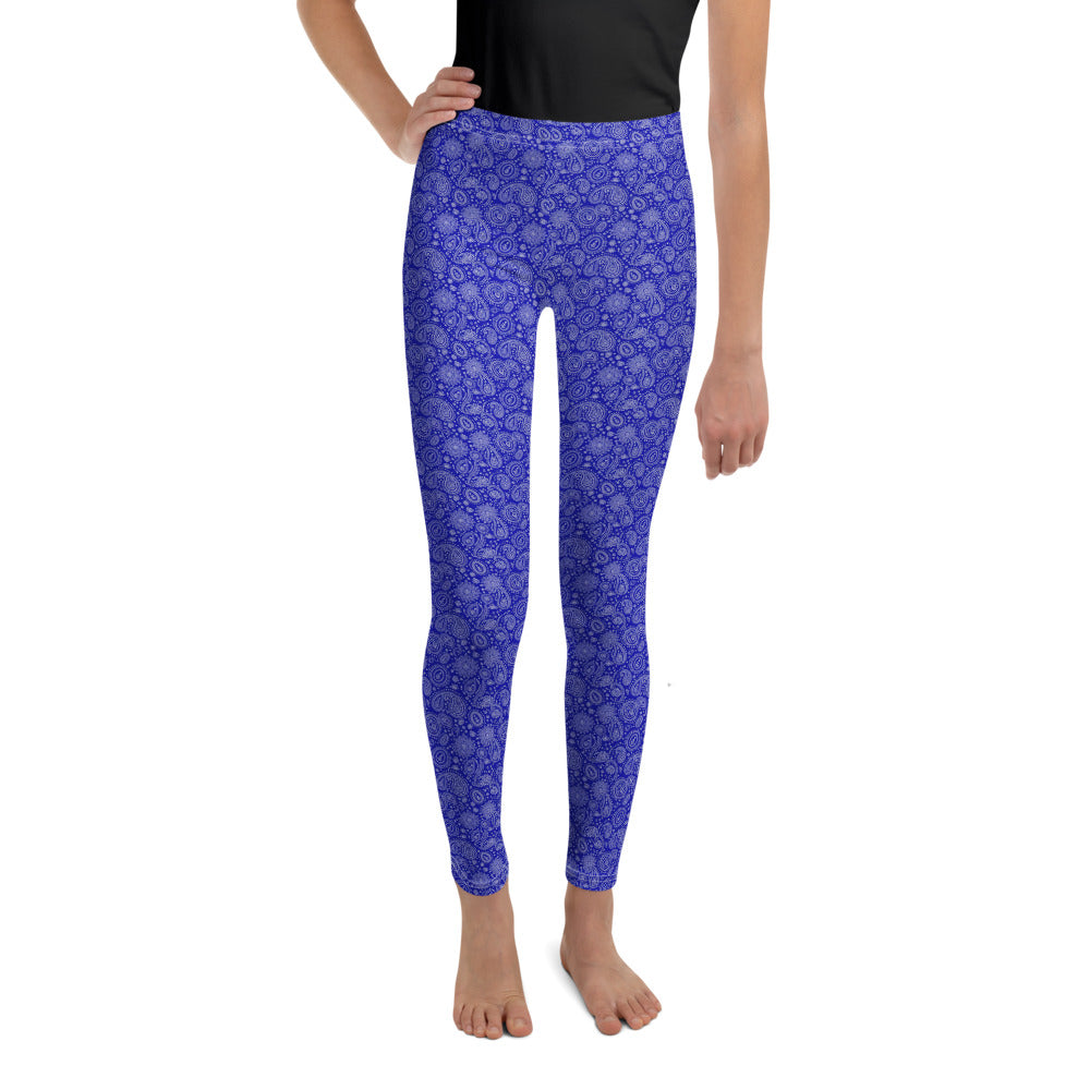 Solid leggings front view | GearBunch