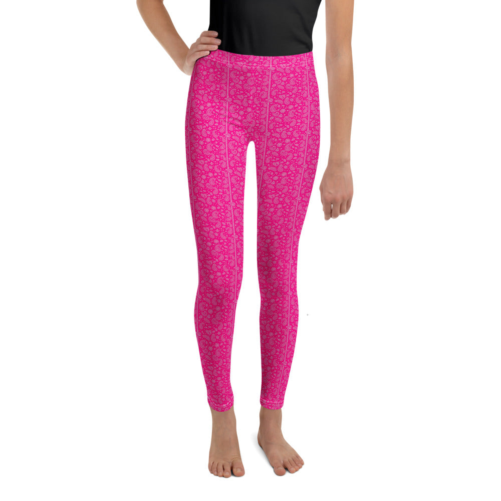 Solid leggings front view | GearBunch