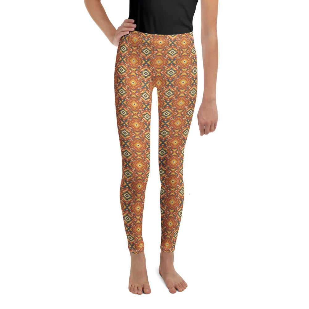Solid leggings front view | GearBunch