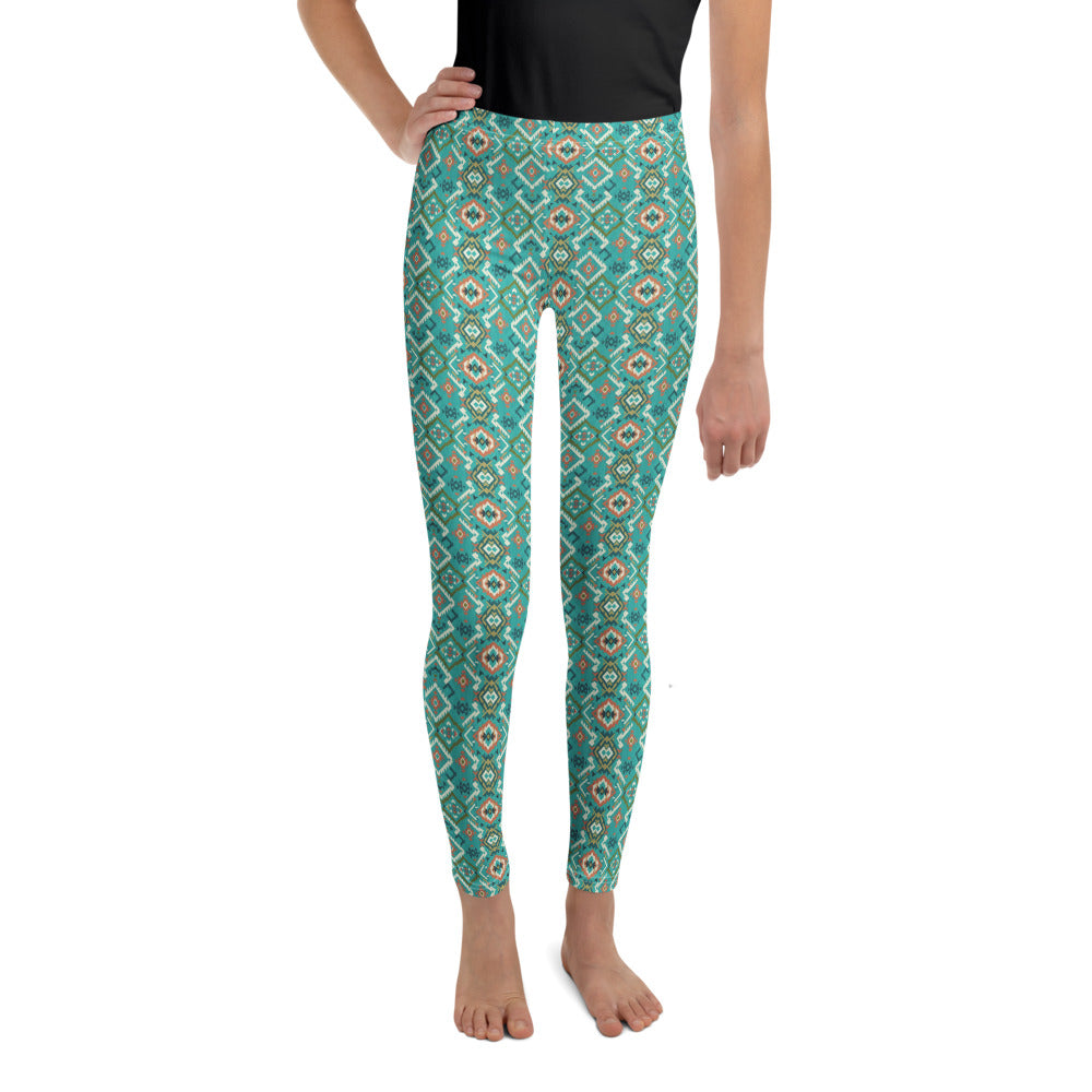 Solid leggings front view | GearBunch