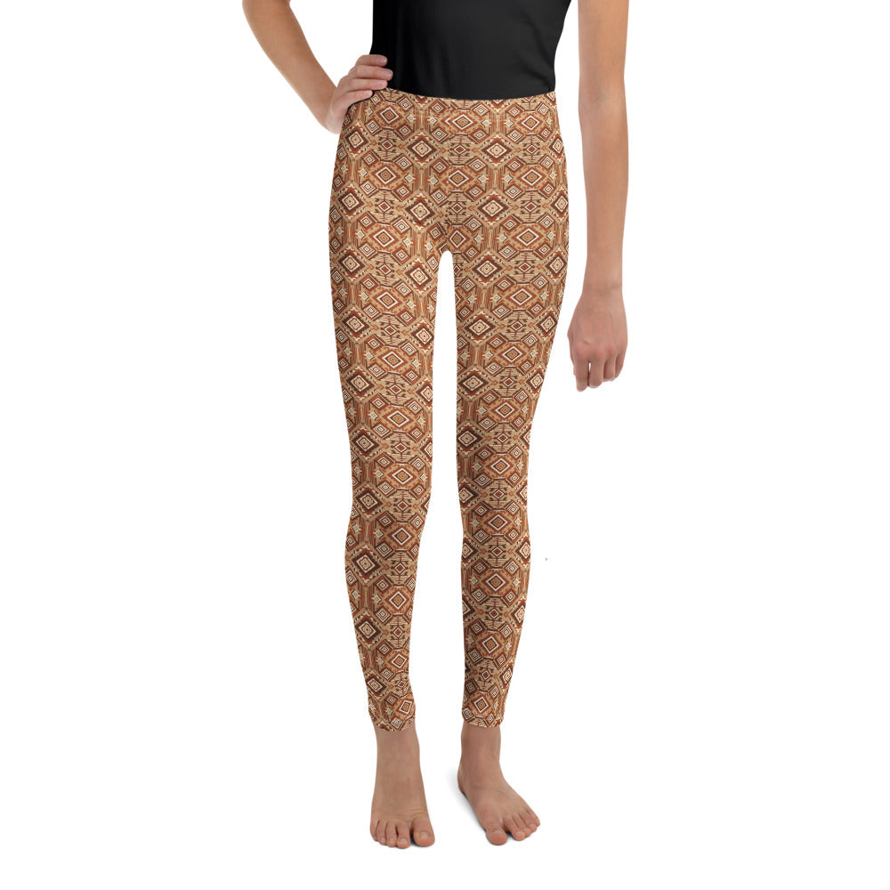 Solid leggings front view | GearBunch