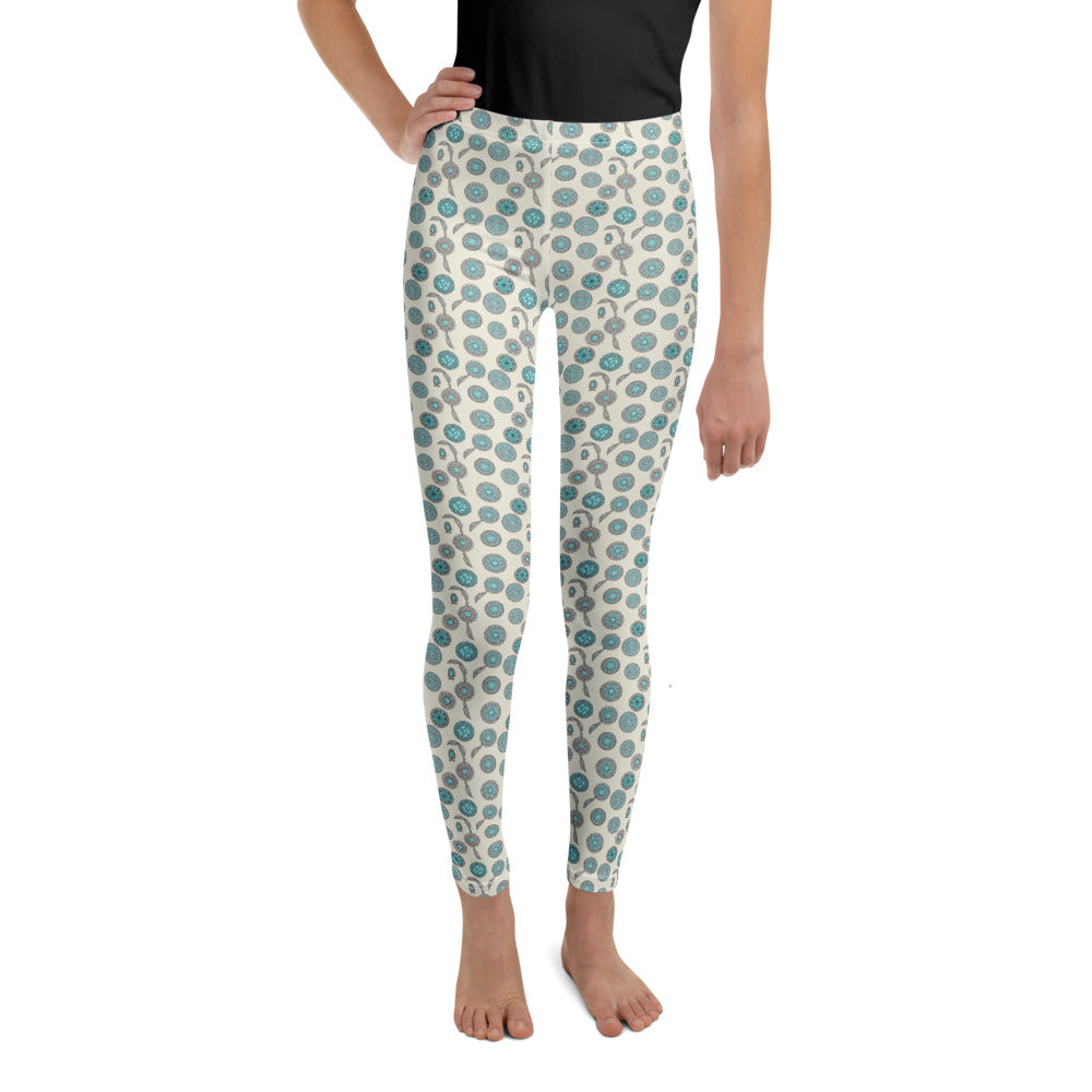 Solid leggings front view | GearBunch